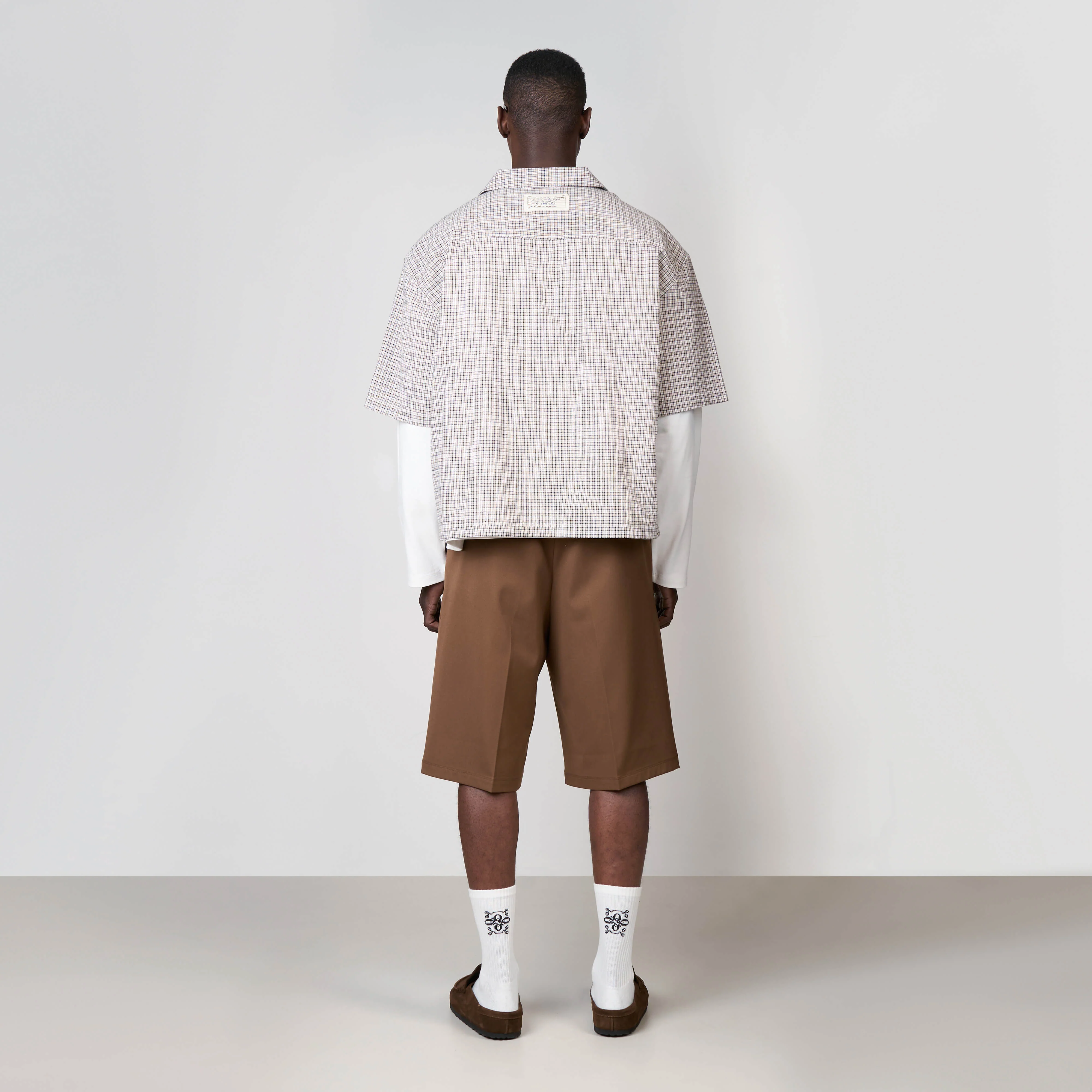 78 SHIRT | BEIGE/WHITE - Image 5