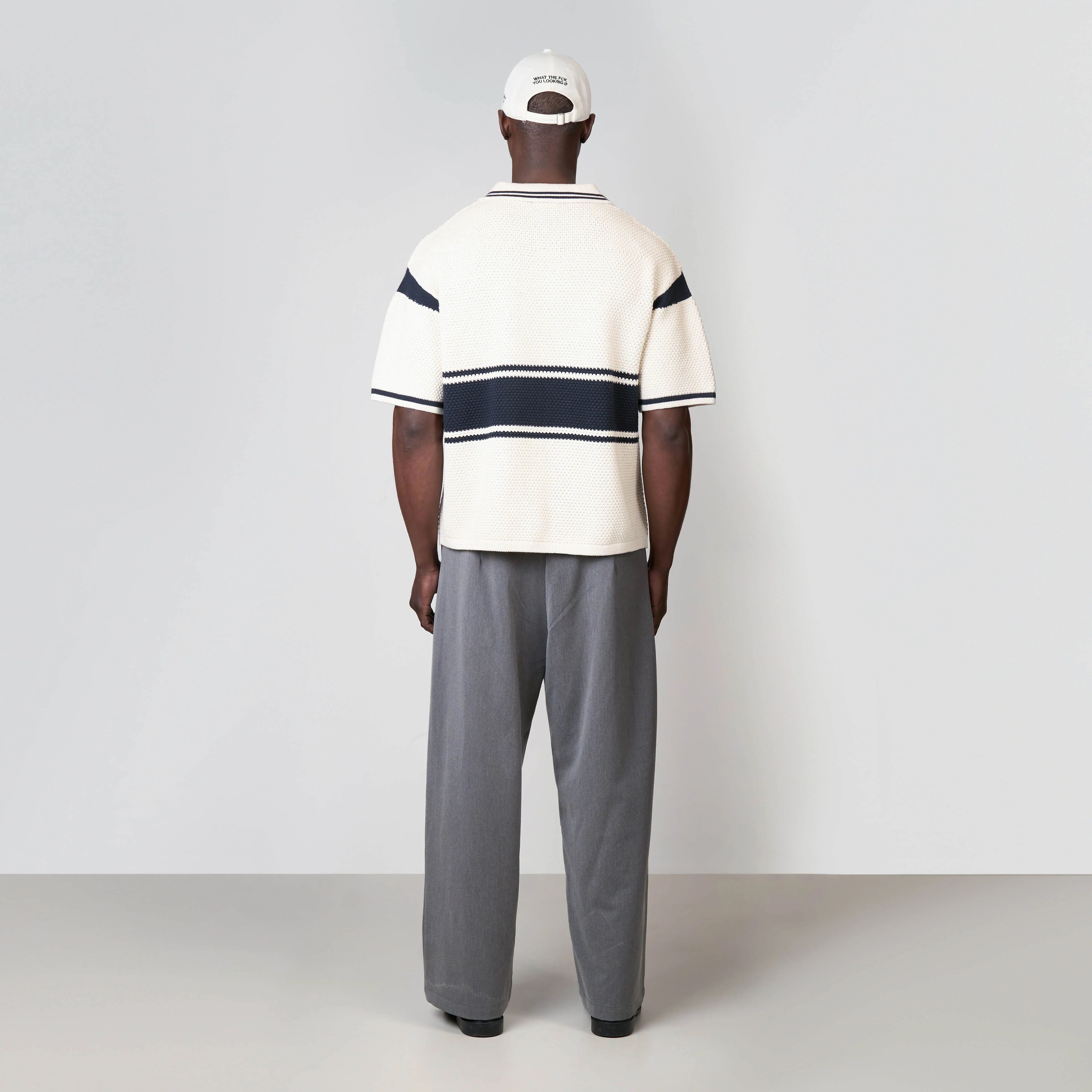 ALEJANDRO KNITTED POLO | OFF WHITE - Image 10
