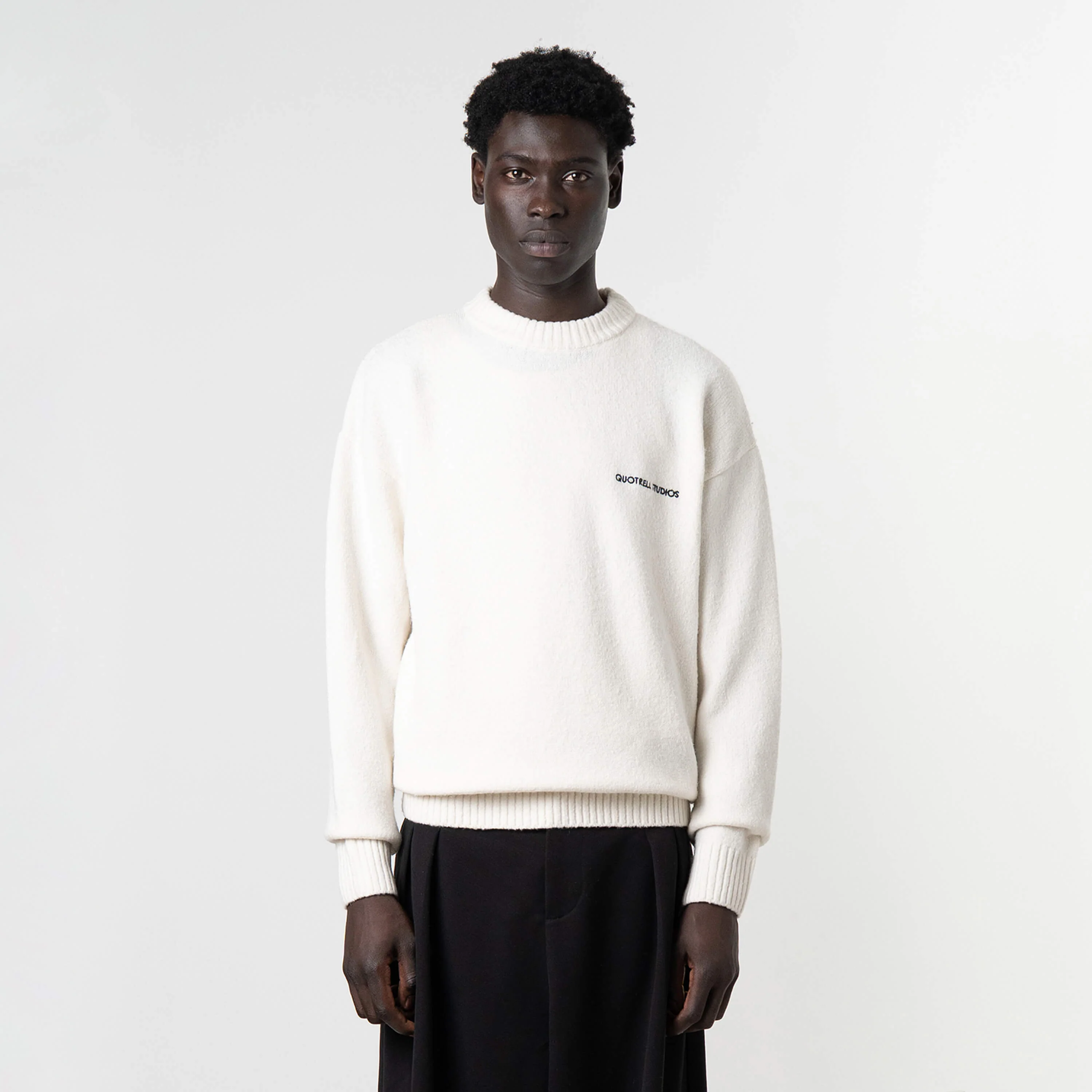 AURORA KNITTED SWEATER | ECRU - Image 2