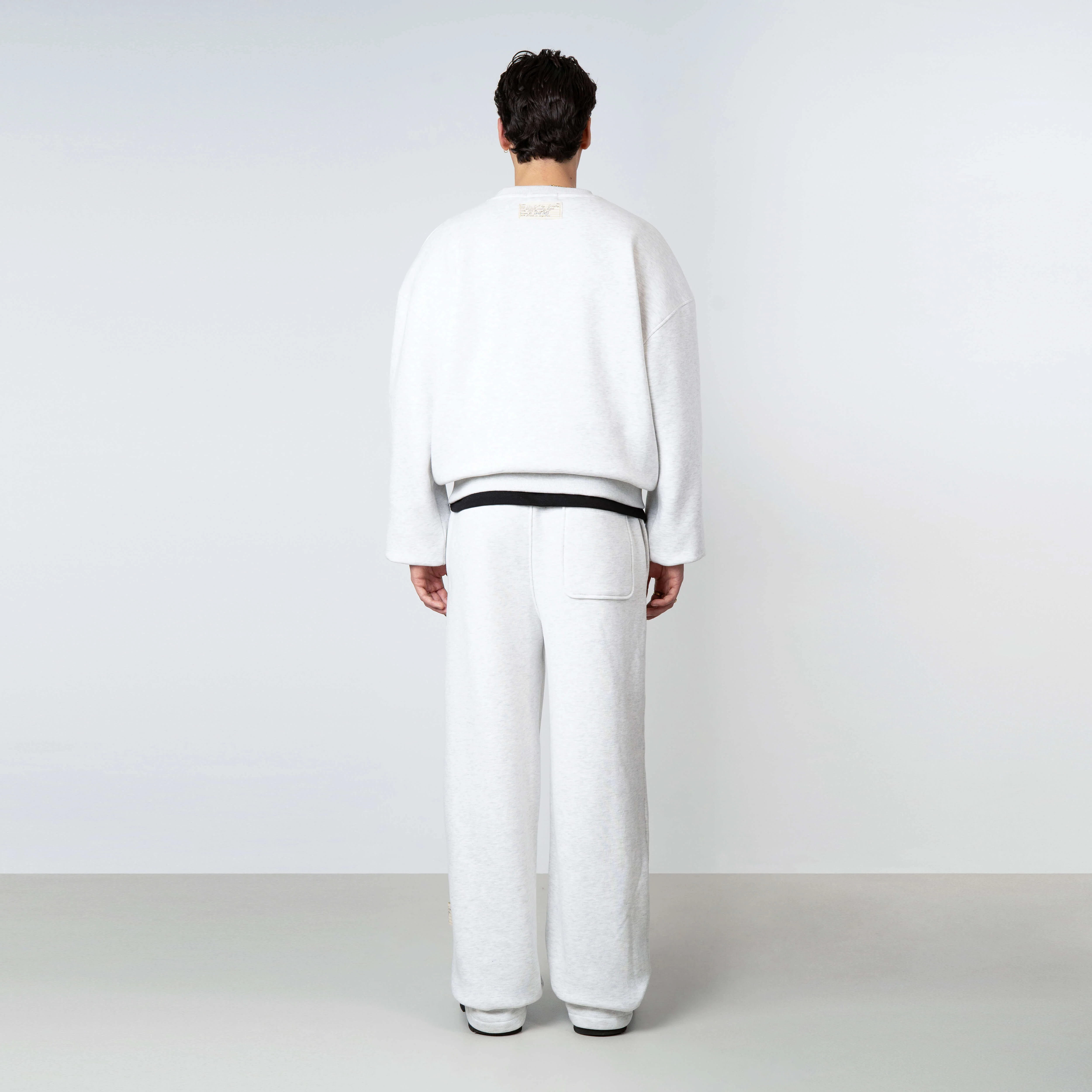 BLANK CREWNECK | GREY MELEE - Image 9
