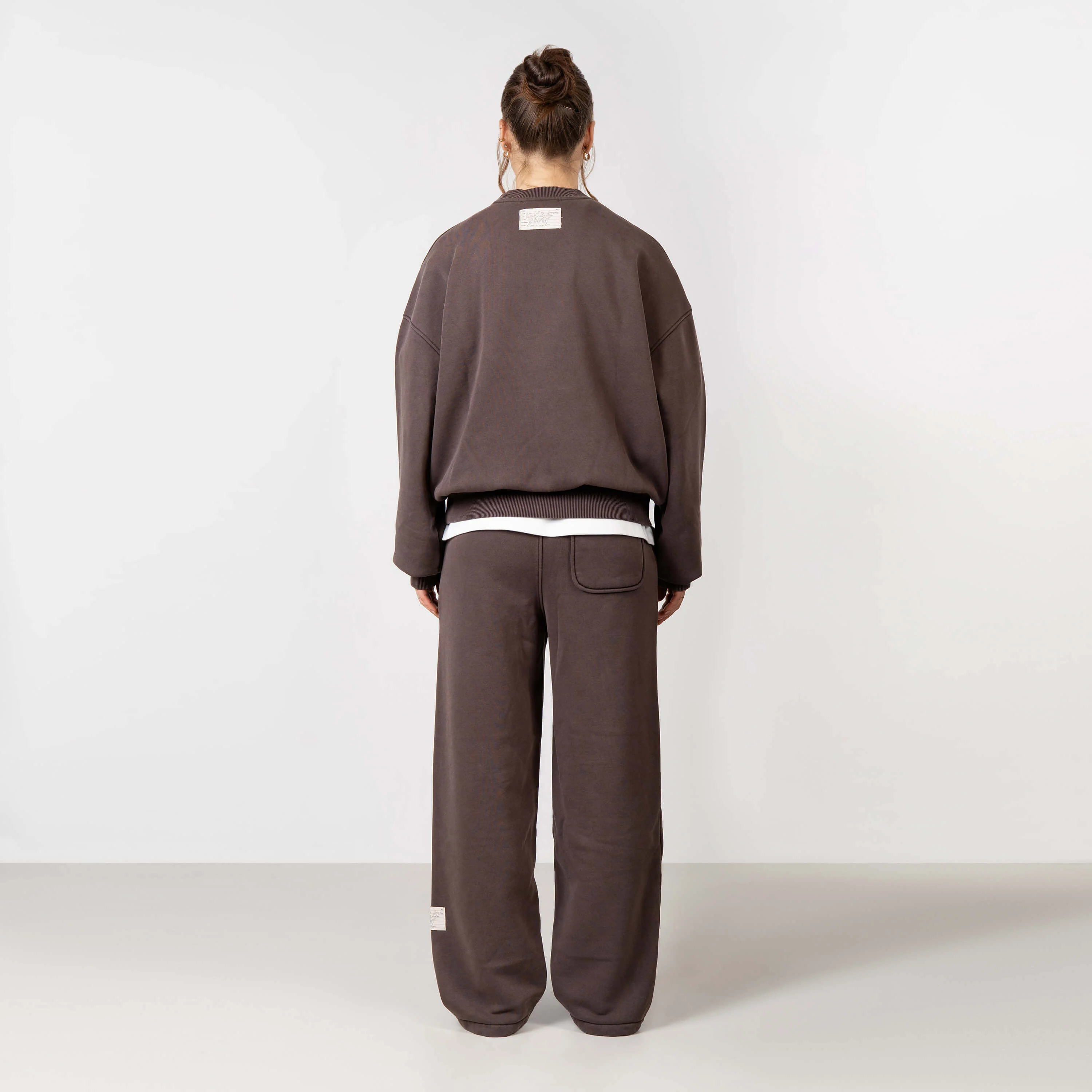 BLANK CREWNECK SET | WASHED BROWN - Image 7