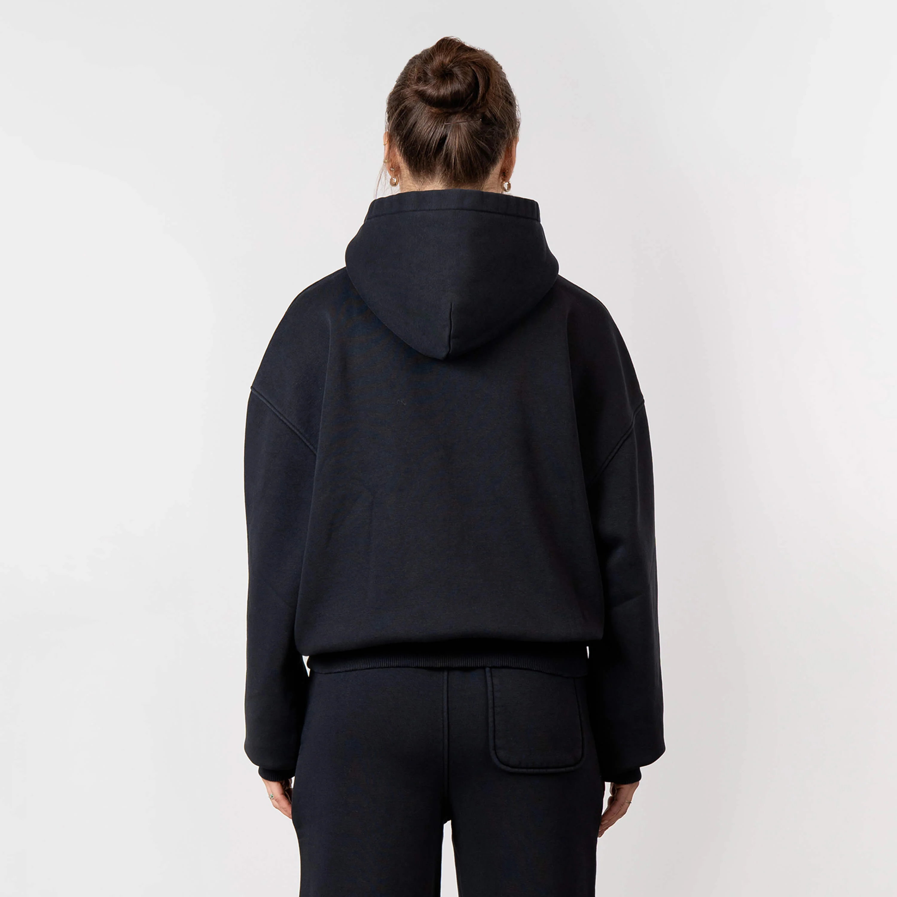 BLANK HOODIE SET | WASHED BLACK - Image 9