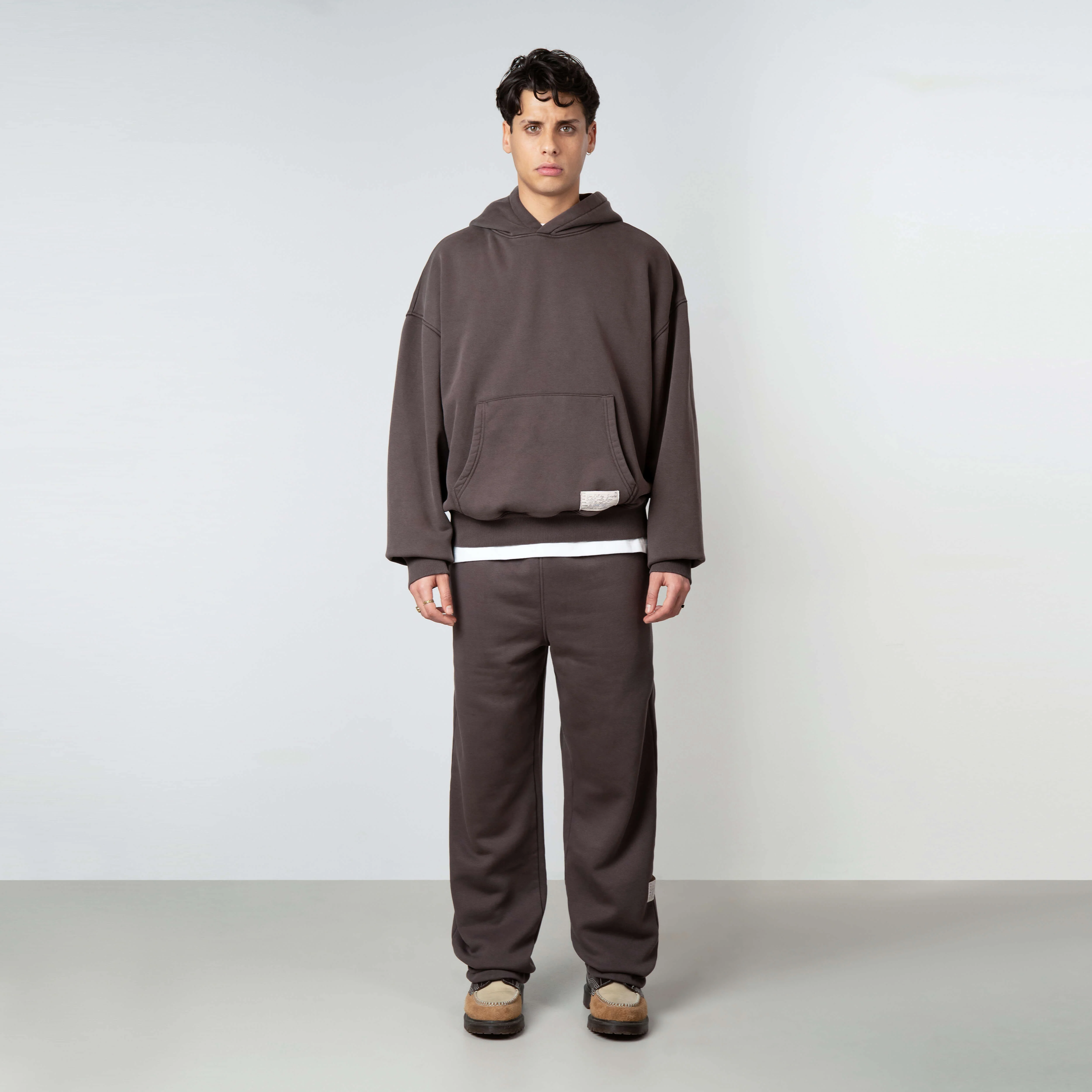 BLANK HOODIE | WASHED BROWN - Image 9