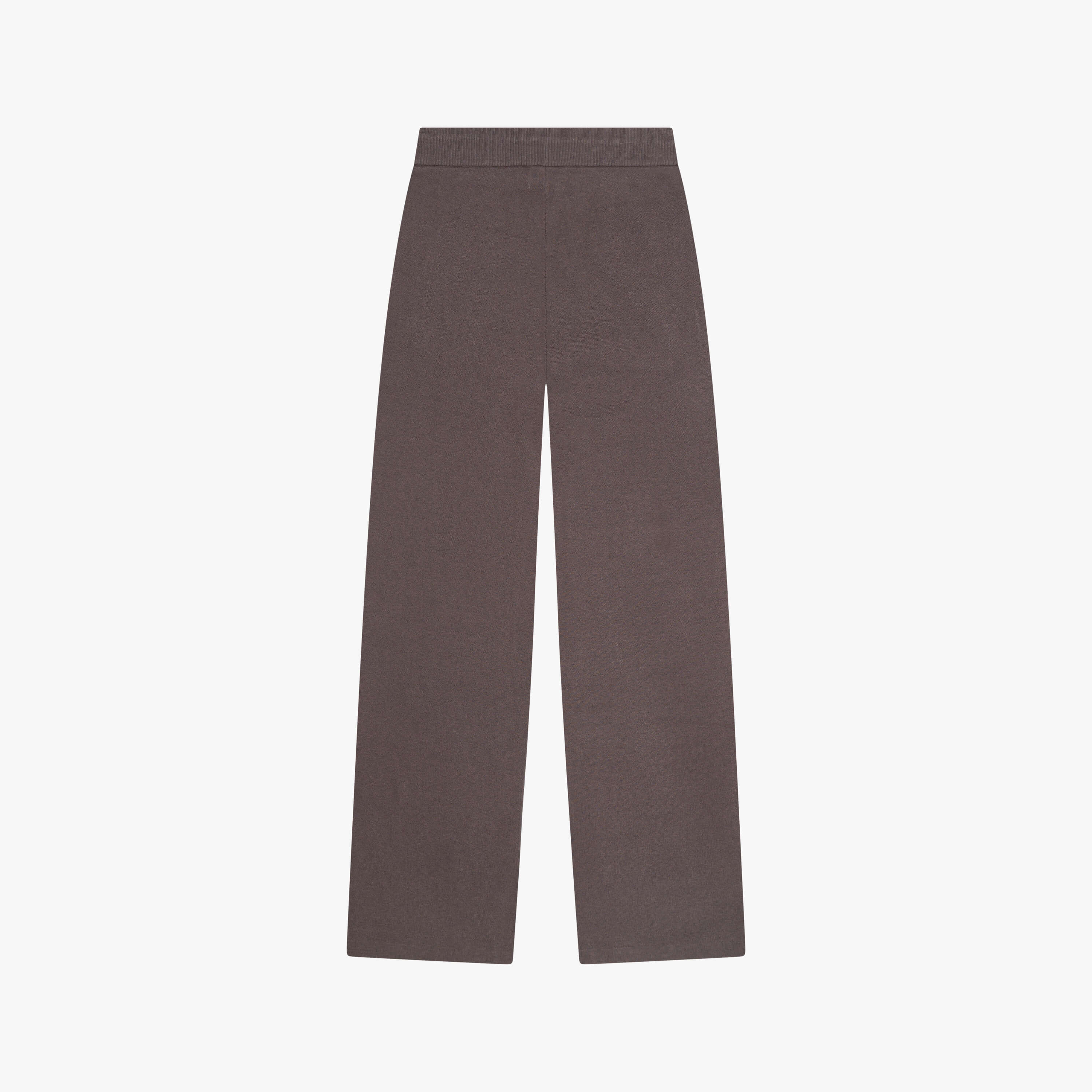 CHLOE KNITTED PANTS | BROWN/OFF WHITE - Image 5