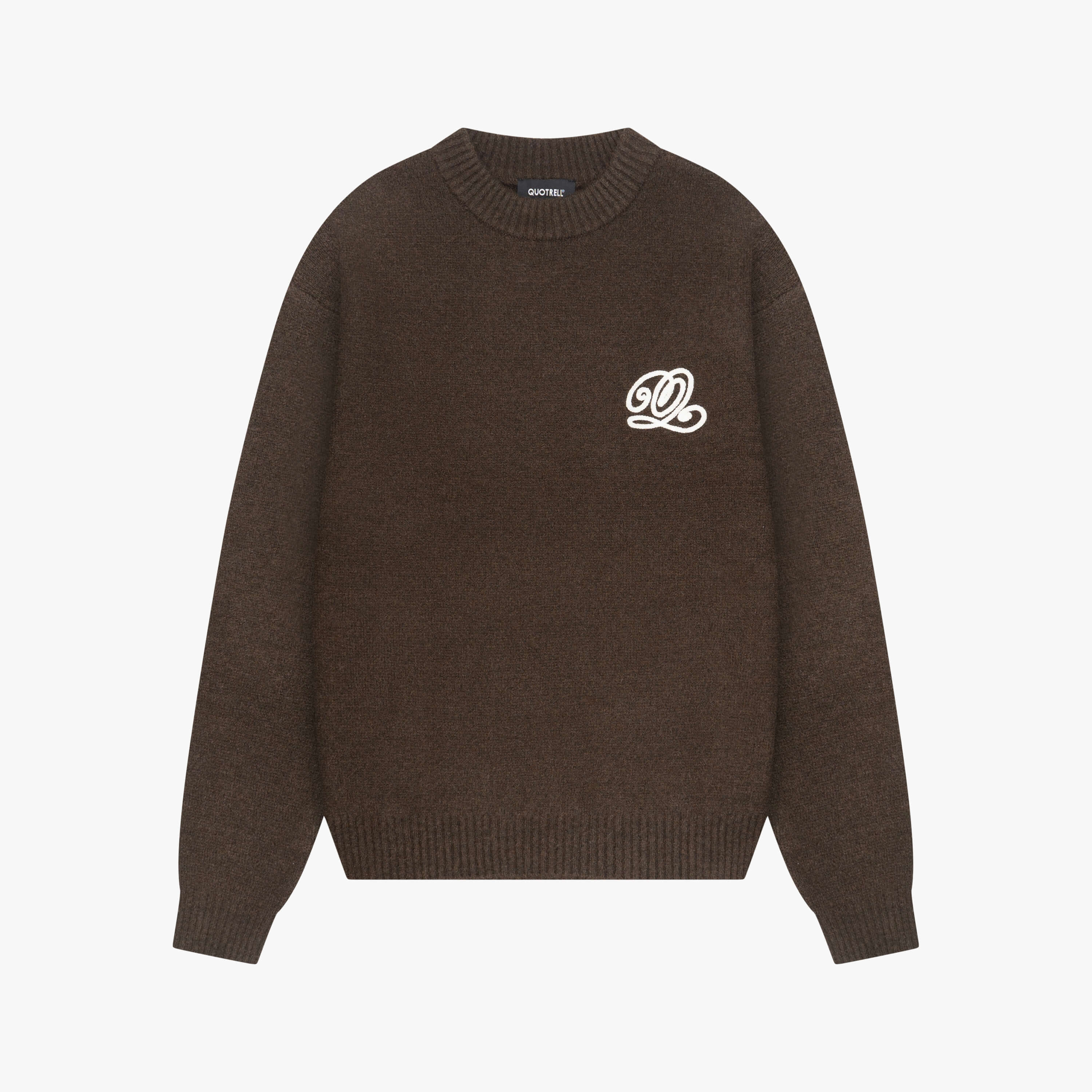 ELAN KNITTED SWEATER | BROWN - Image 9