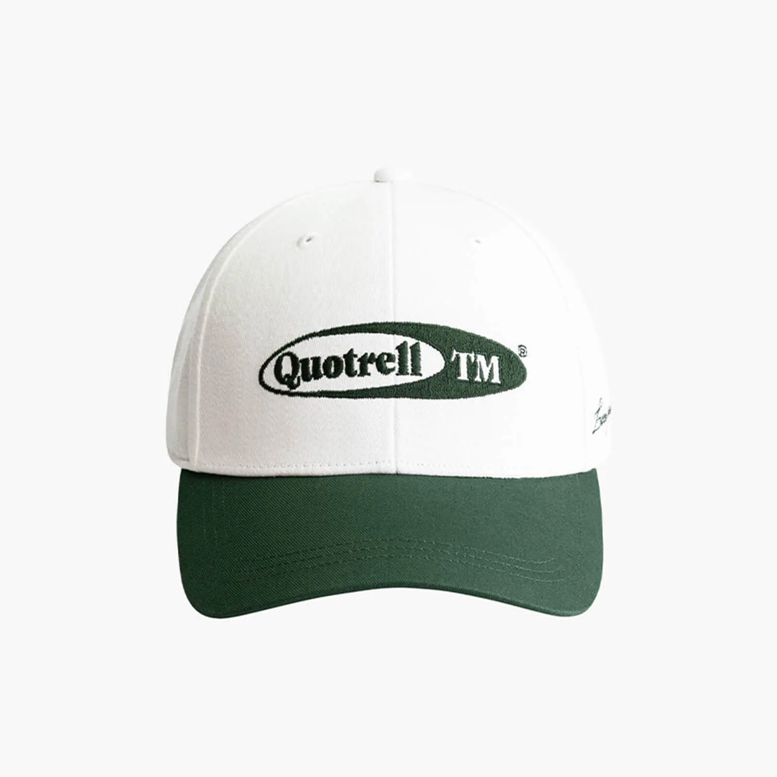 EMBLEM CAP | OFF WHITE/PETROL
