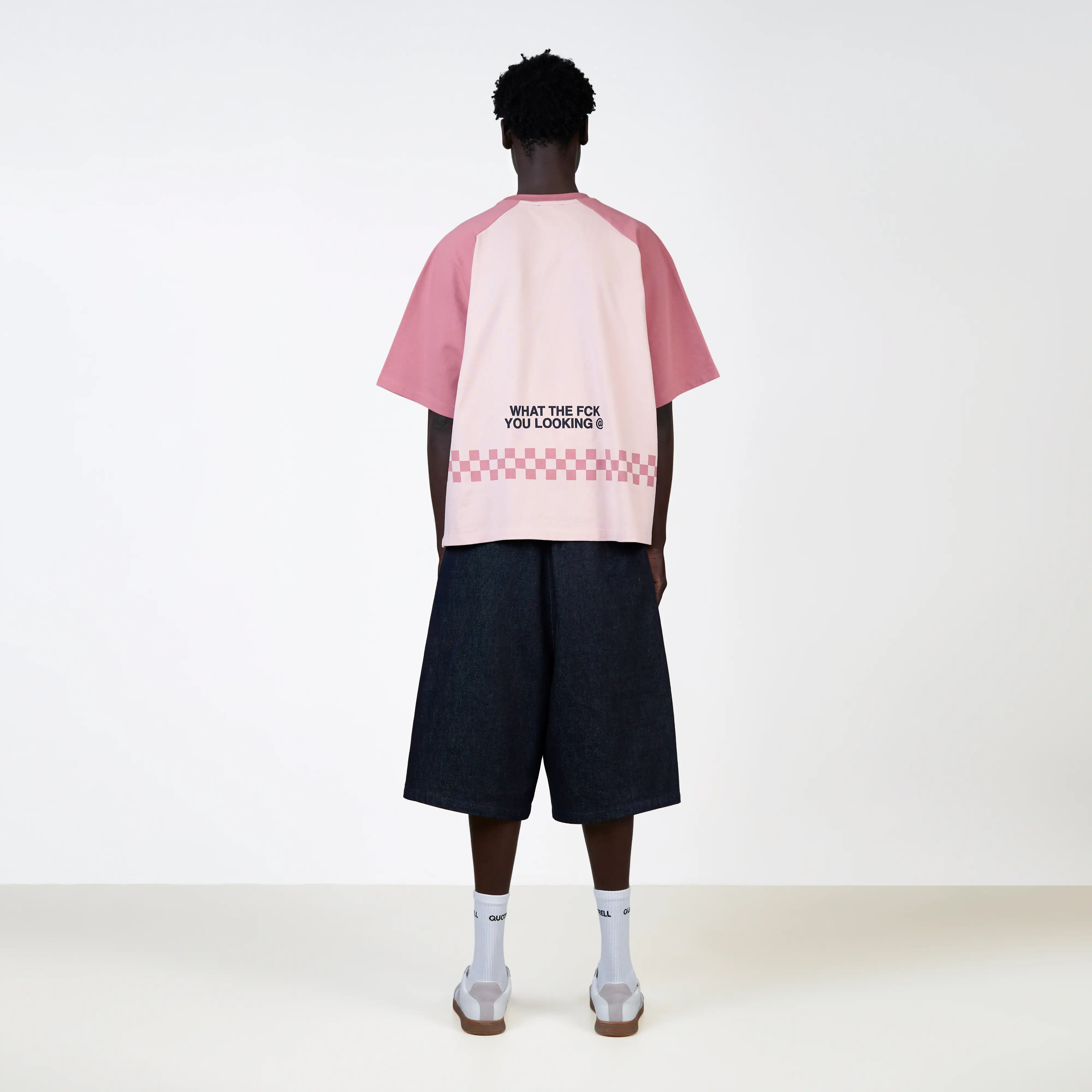 EMILIO BOXY TEE | LIGHT PINK/PINK - Image 4