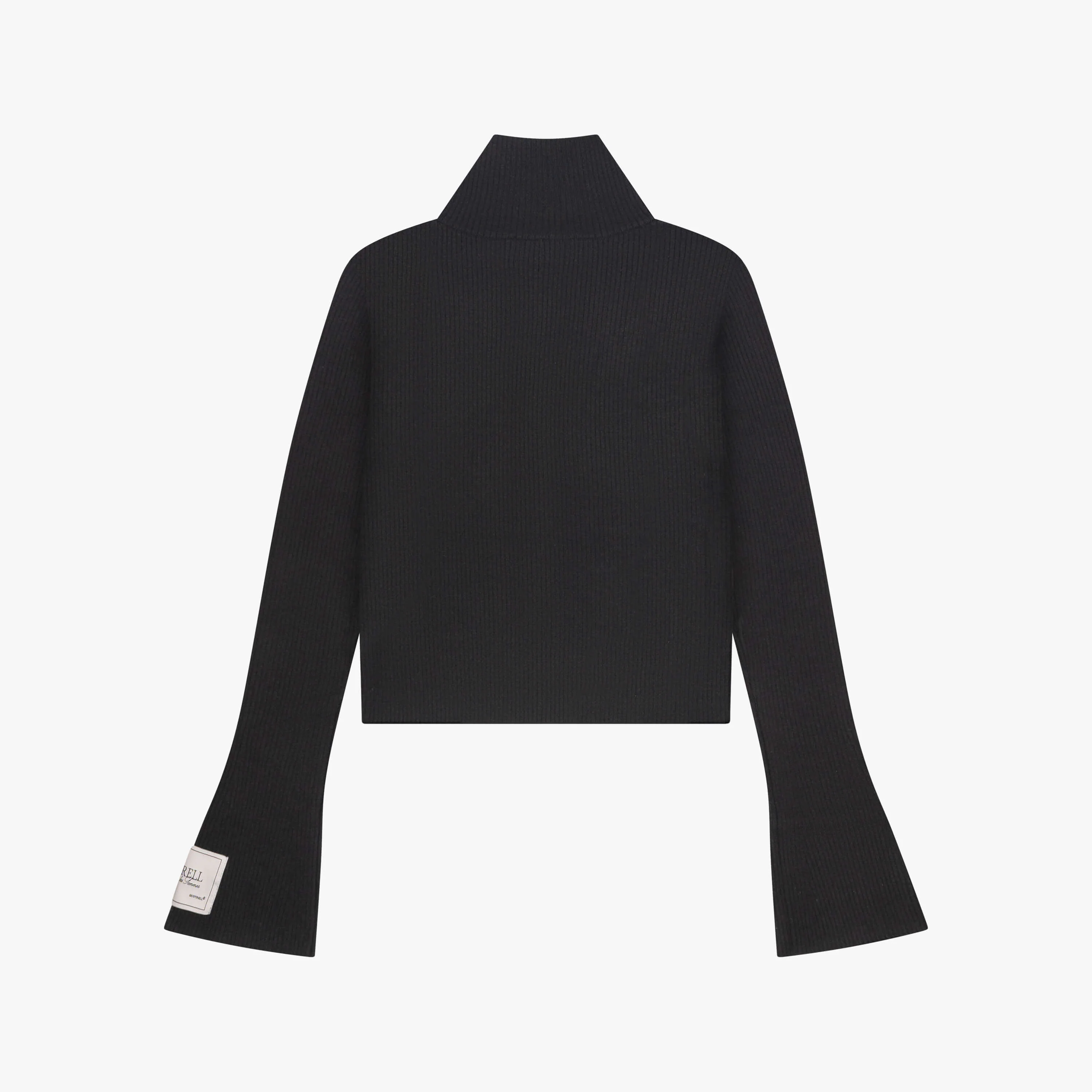 FEDE KNITTED ZIP | BLACK - Image 7