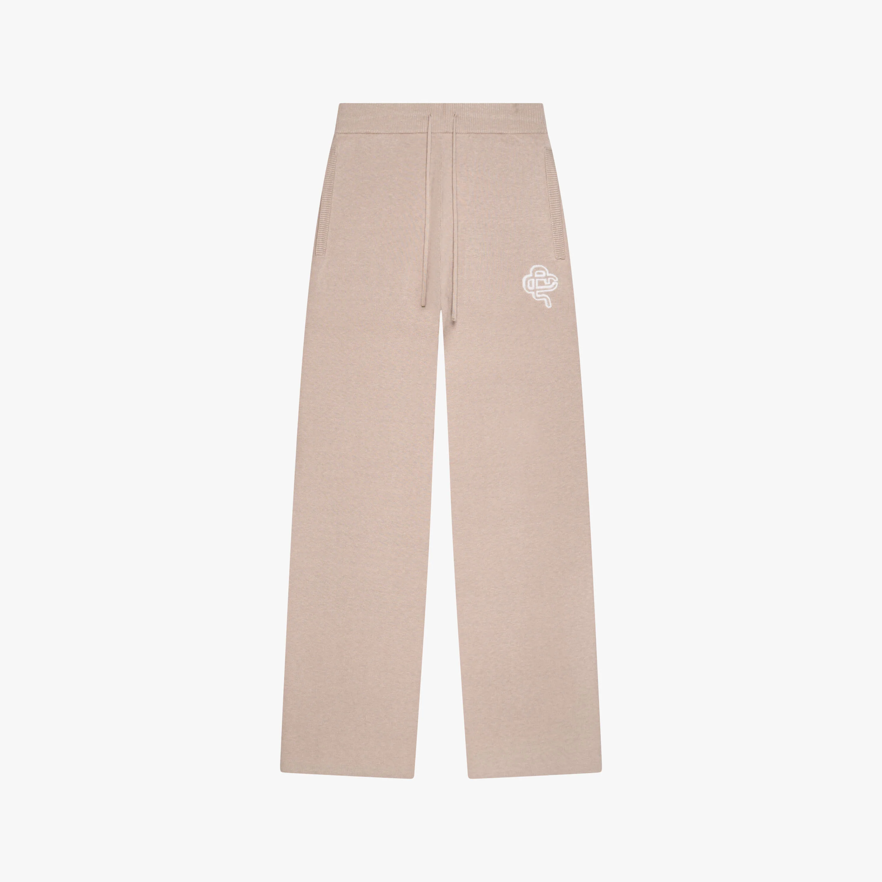 FLO KNITTED PANTS | BEIGE MELEE/OFF WHIT - Image 3