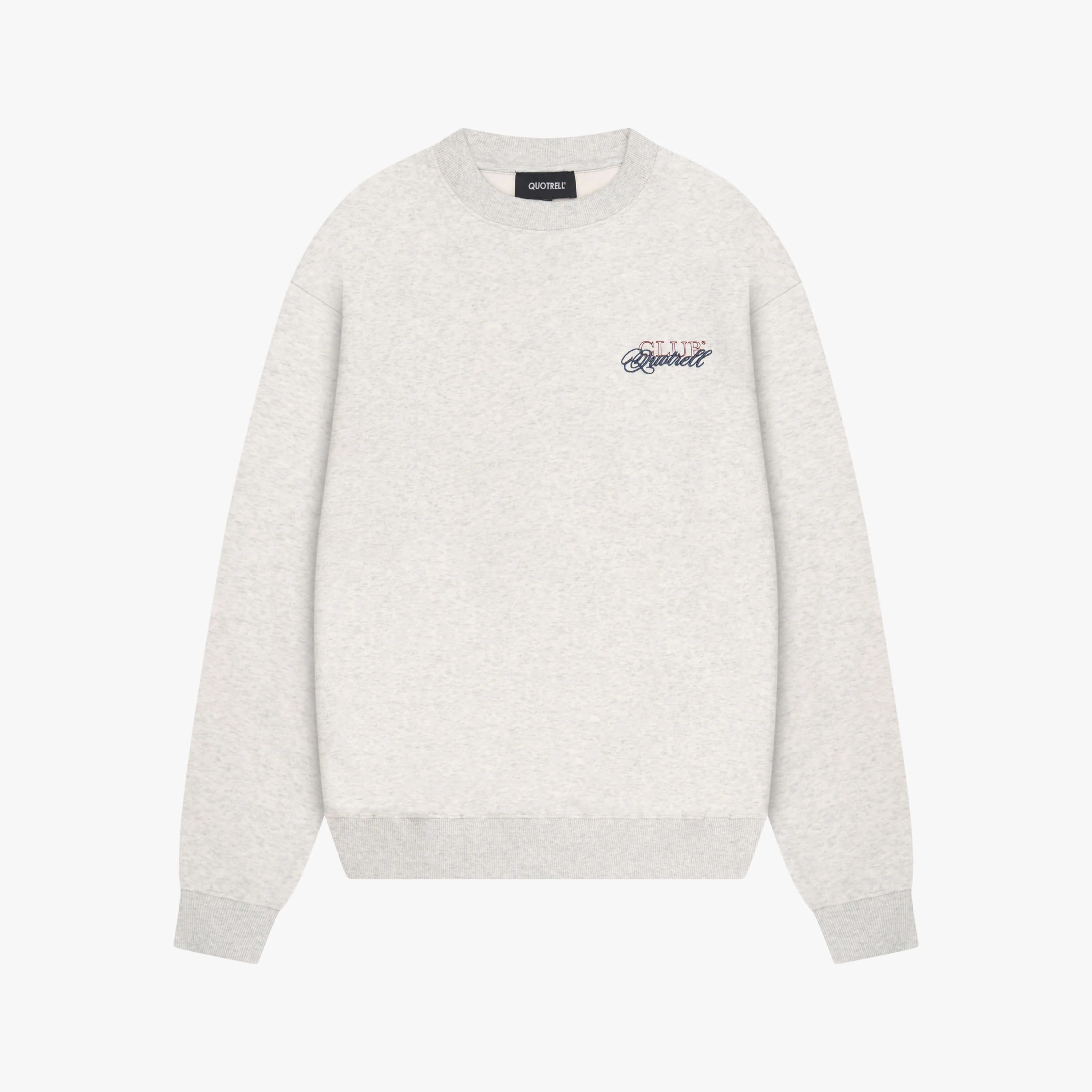 FUTURA CREWNECK | LIGHT GREY MELEE/BLU - Image 7