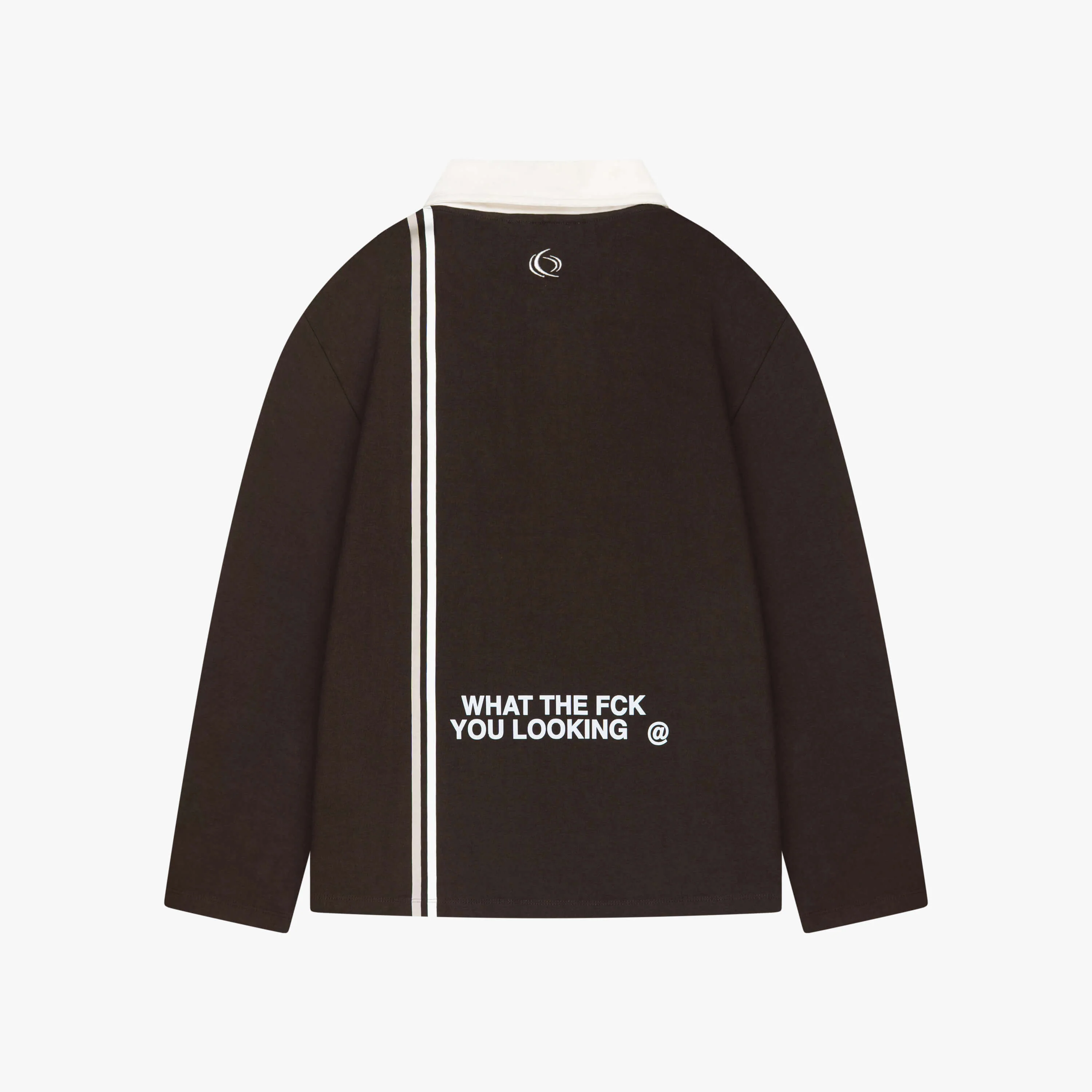 JAMESON LONGSLEEVE | COOL BROWN/OFF WHITE - Image 10