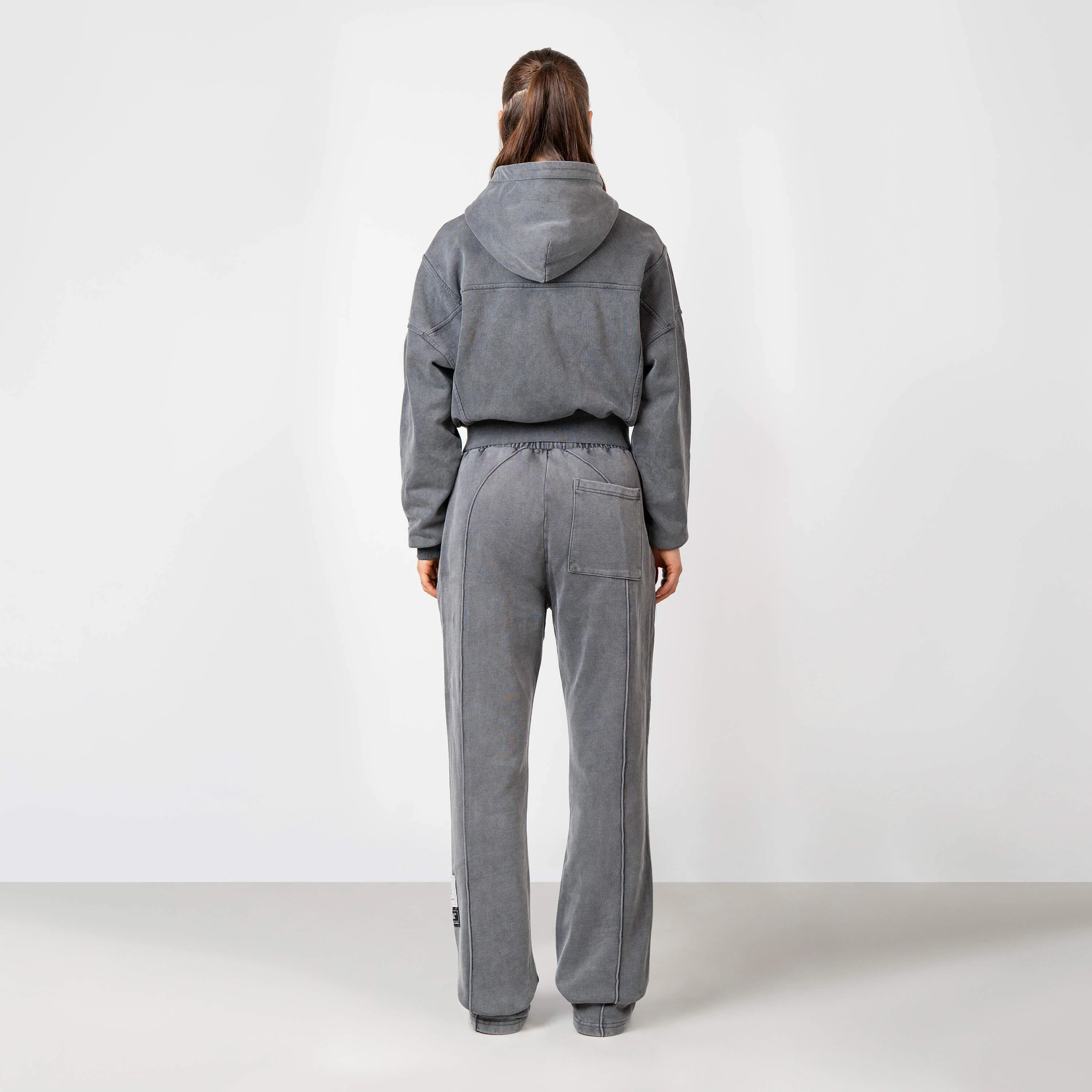 JAYDA ZIP VEST | ACID GREY - Image 4