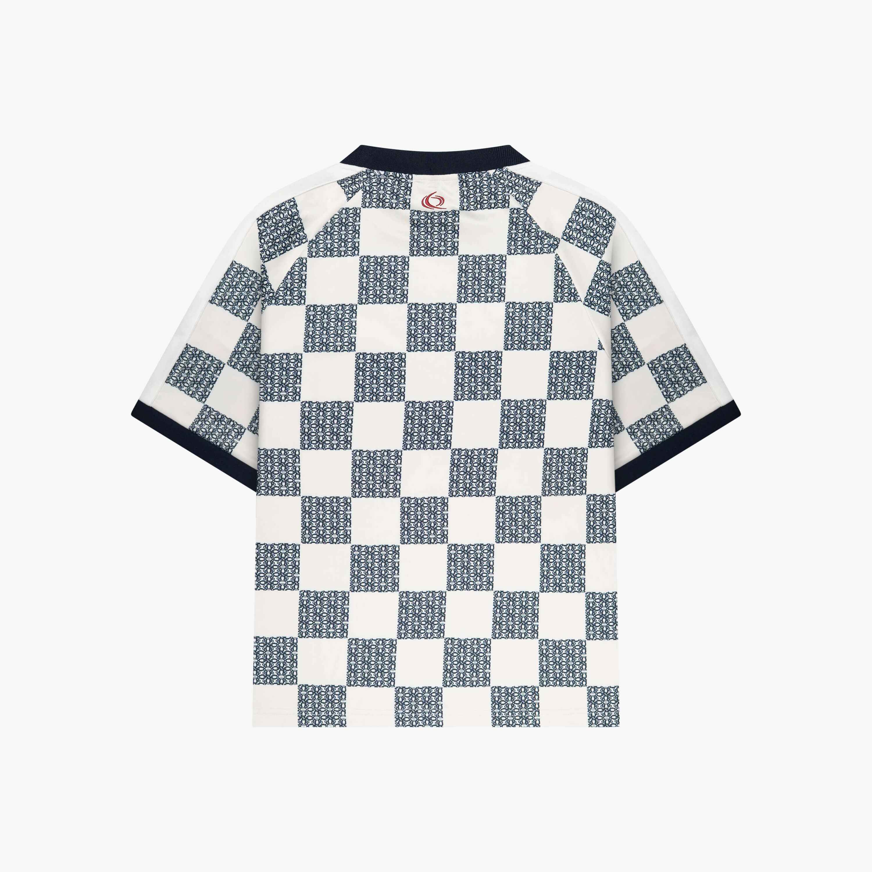 JAYDEN TEE | OFF WHITE/NAVY - Image 10