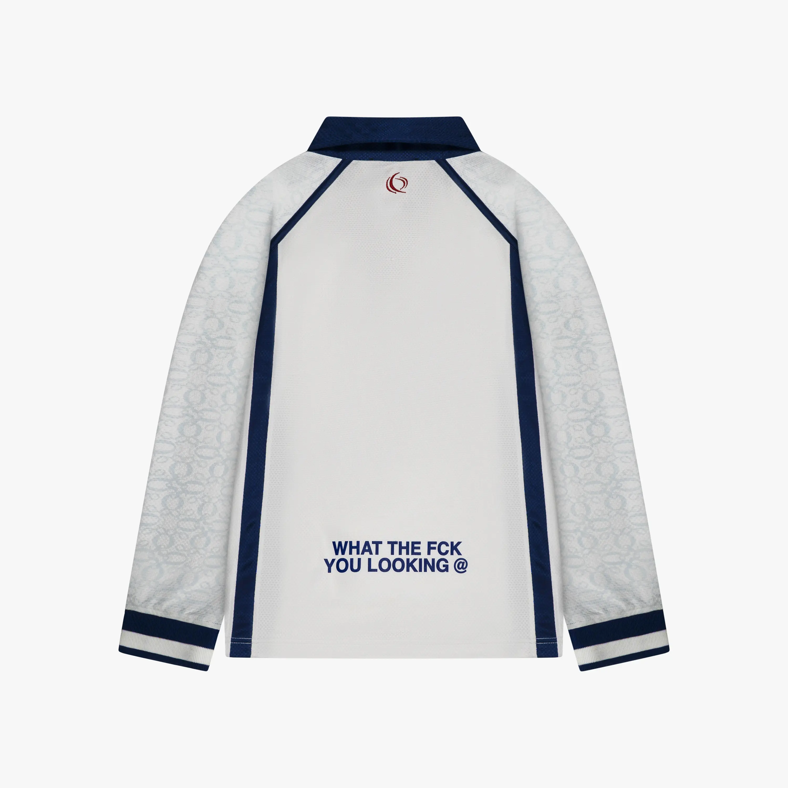 JIMMY LONGSLEEVE | COBALT/OFFWHITE - Image 5