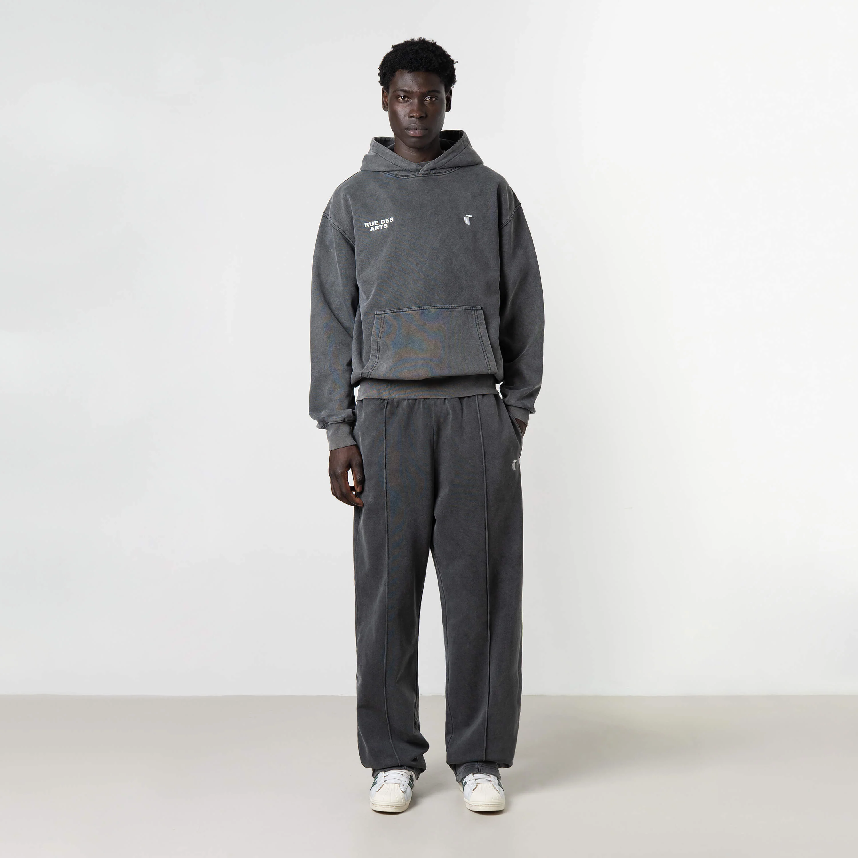 KIGA PANTS | ACID GREY/WHITE - Image 5
