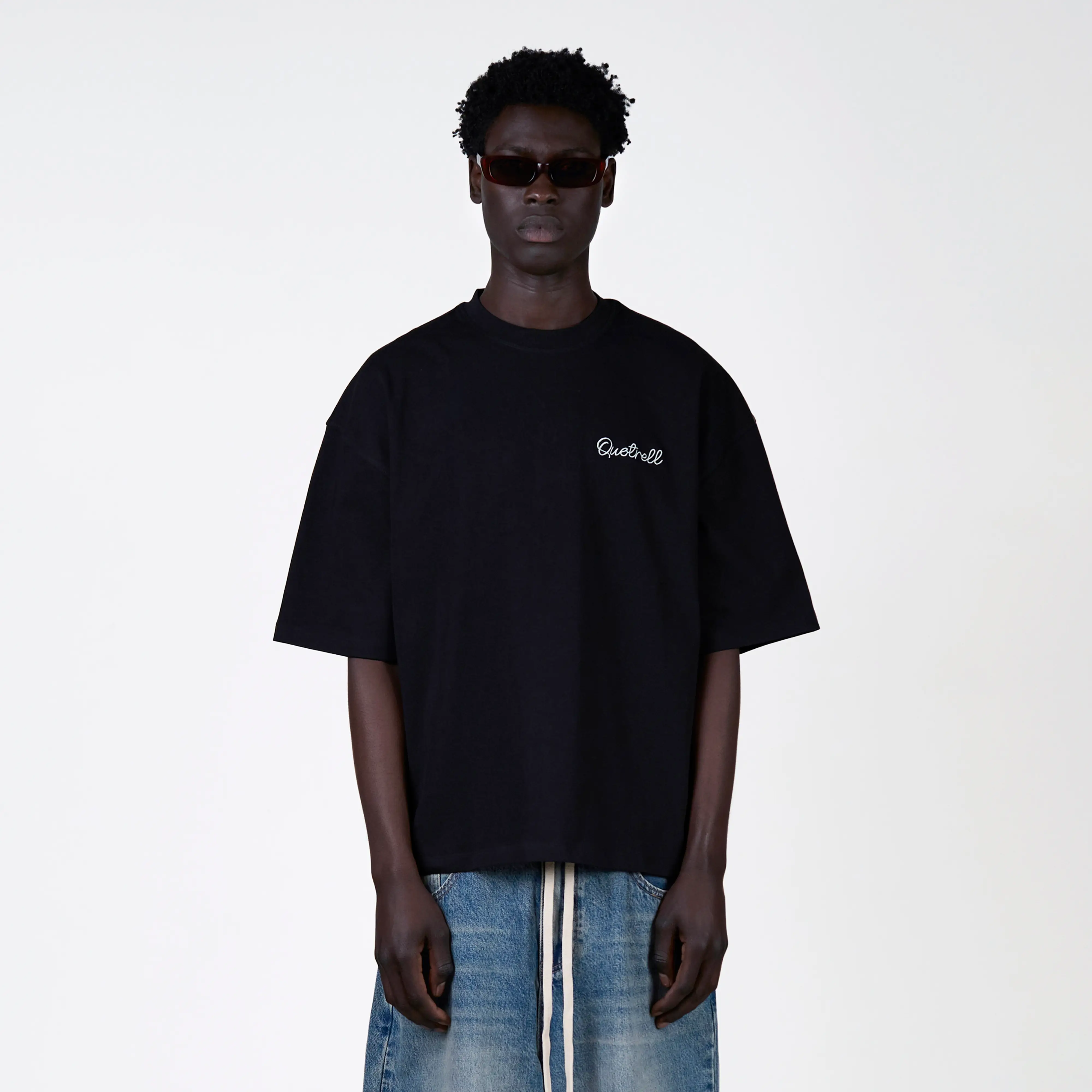 LASSO TEE | BLACK/WHITE - Image 2