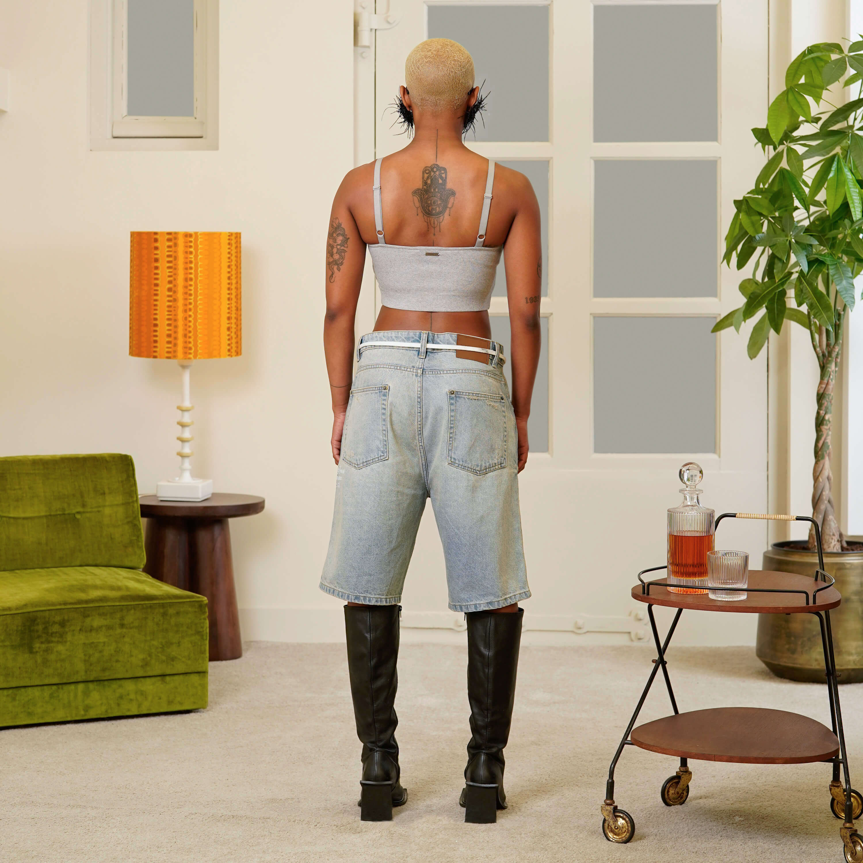 LAZE TOP | GREY MELEE - Image 6