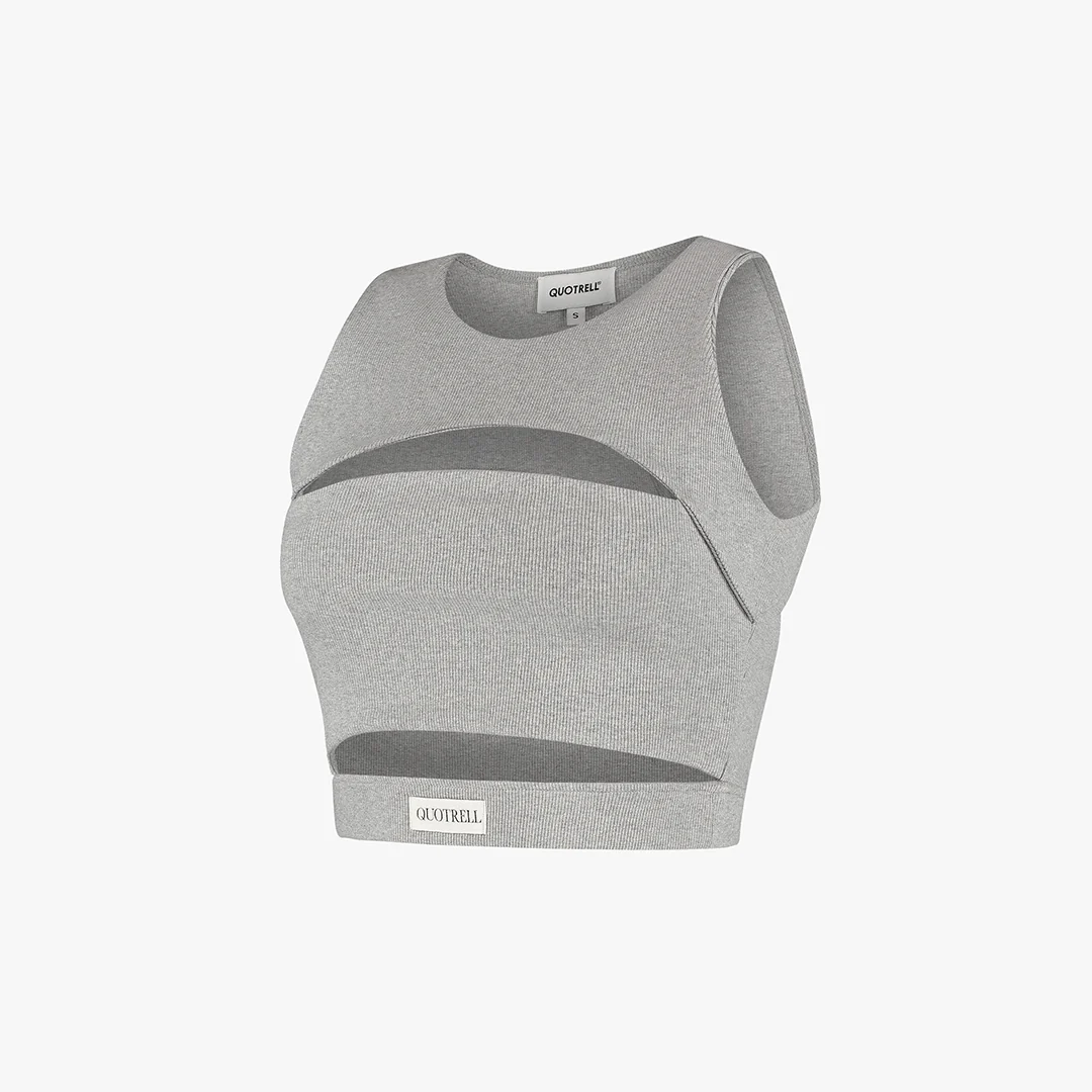 LIZZY TOP | GREY MELEE - Image 3