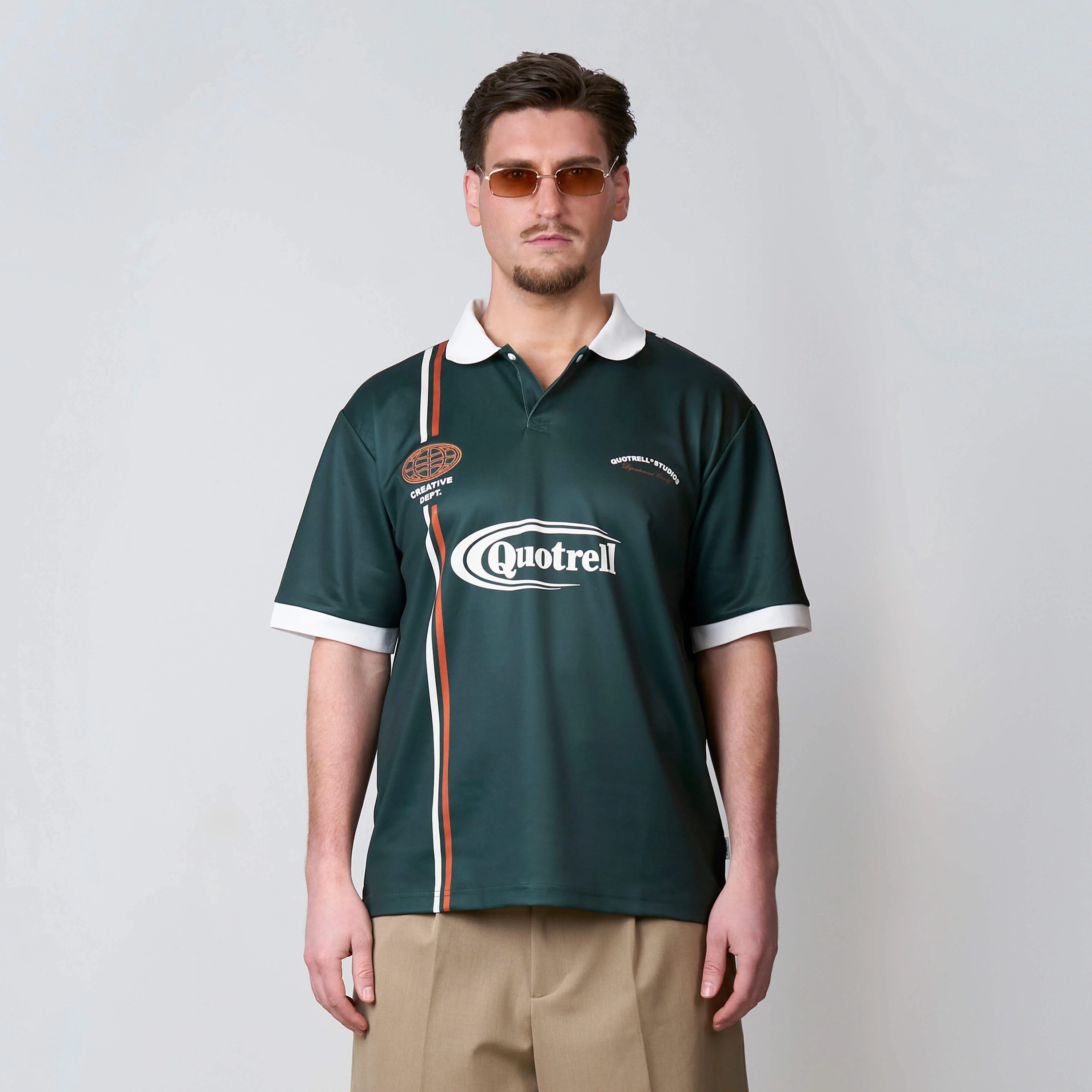 LOGAN SOCCER TEE | PETROL/YELLOW - Image 6