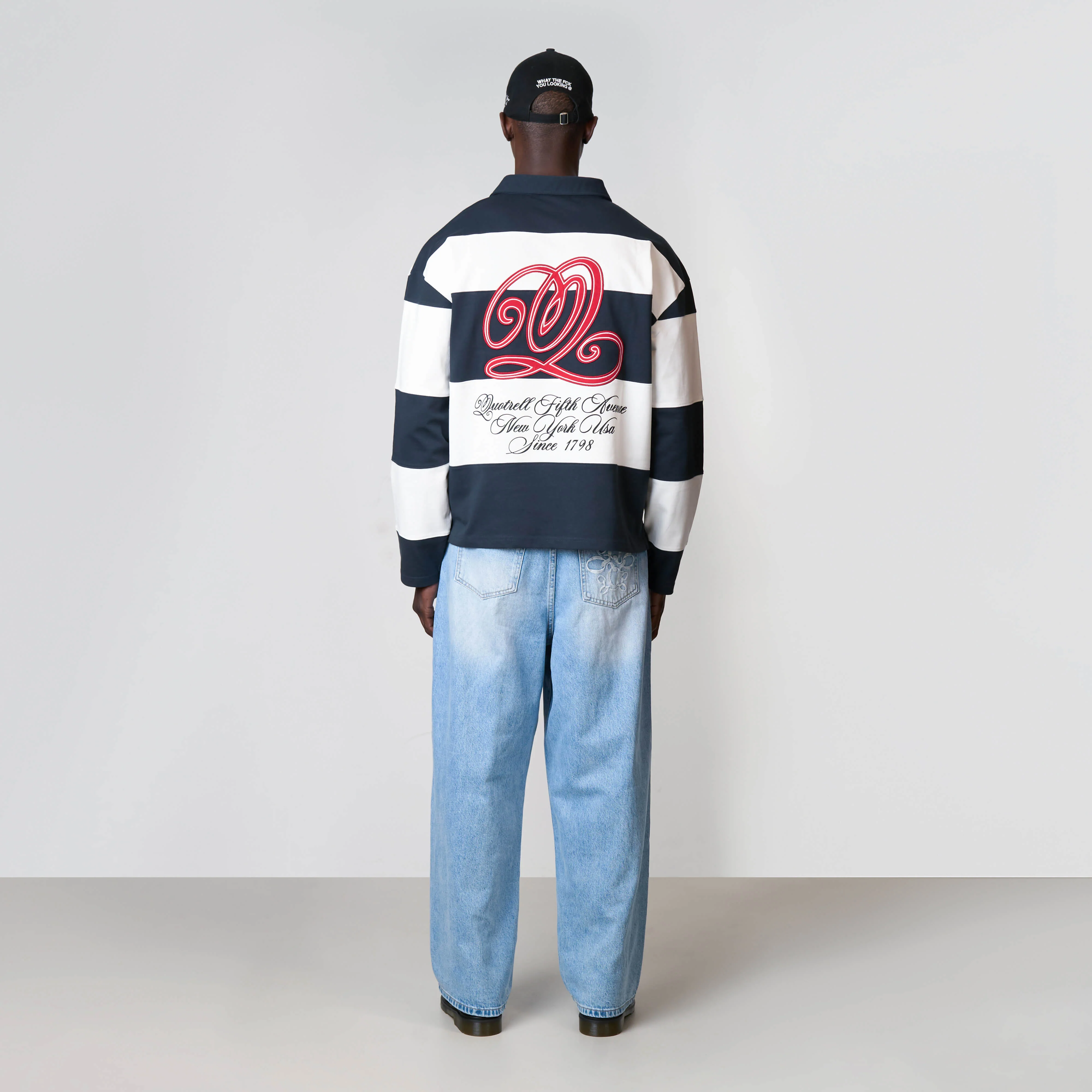 MIKE LONGSLEEVE | NAVY/WHITE - Image 10