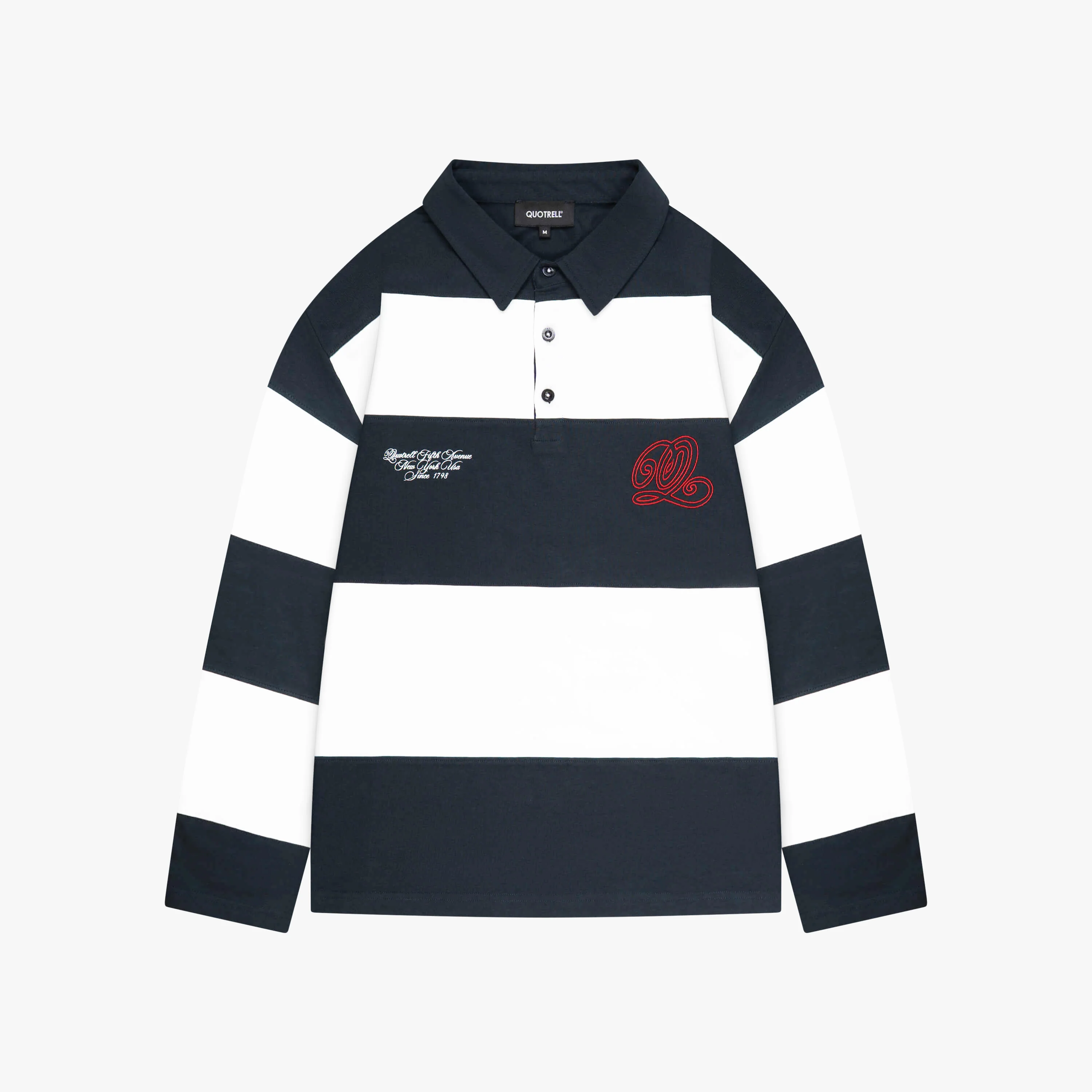 MIKE LONGSLEEVE | NAVY/WHITE - Image 11