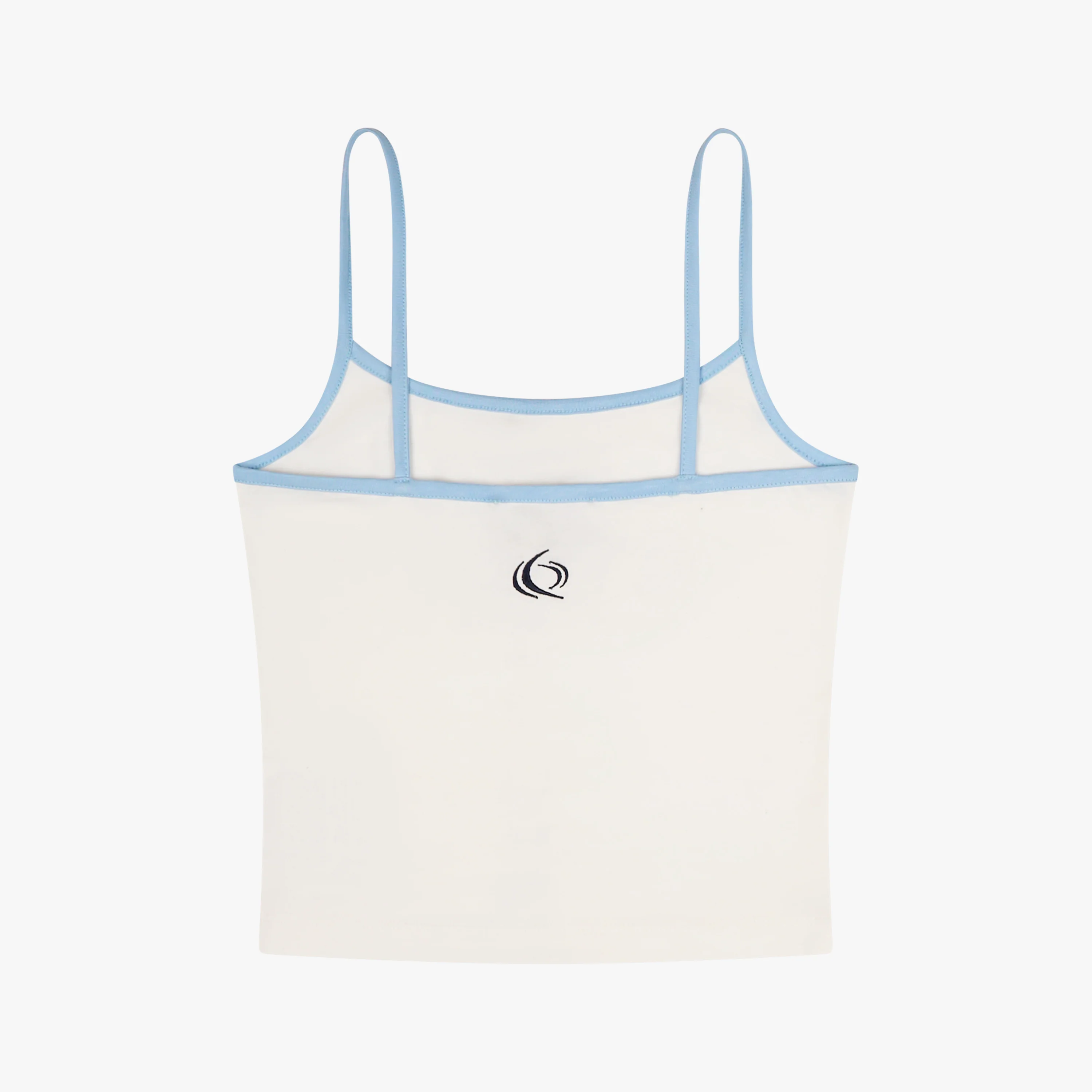 NINA TOP | WHITE/LIGHT BLUE - Image 6