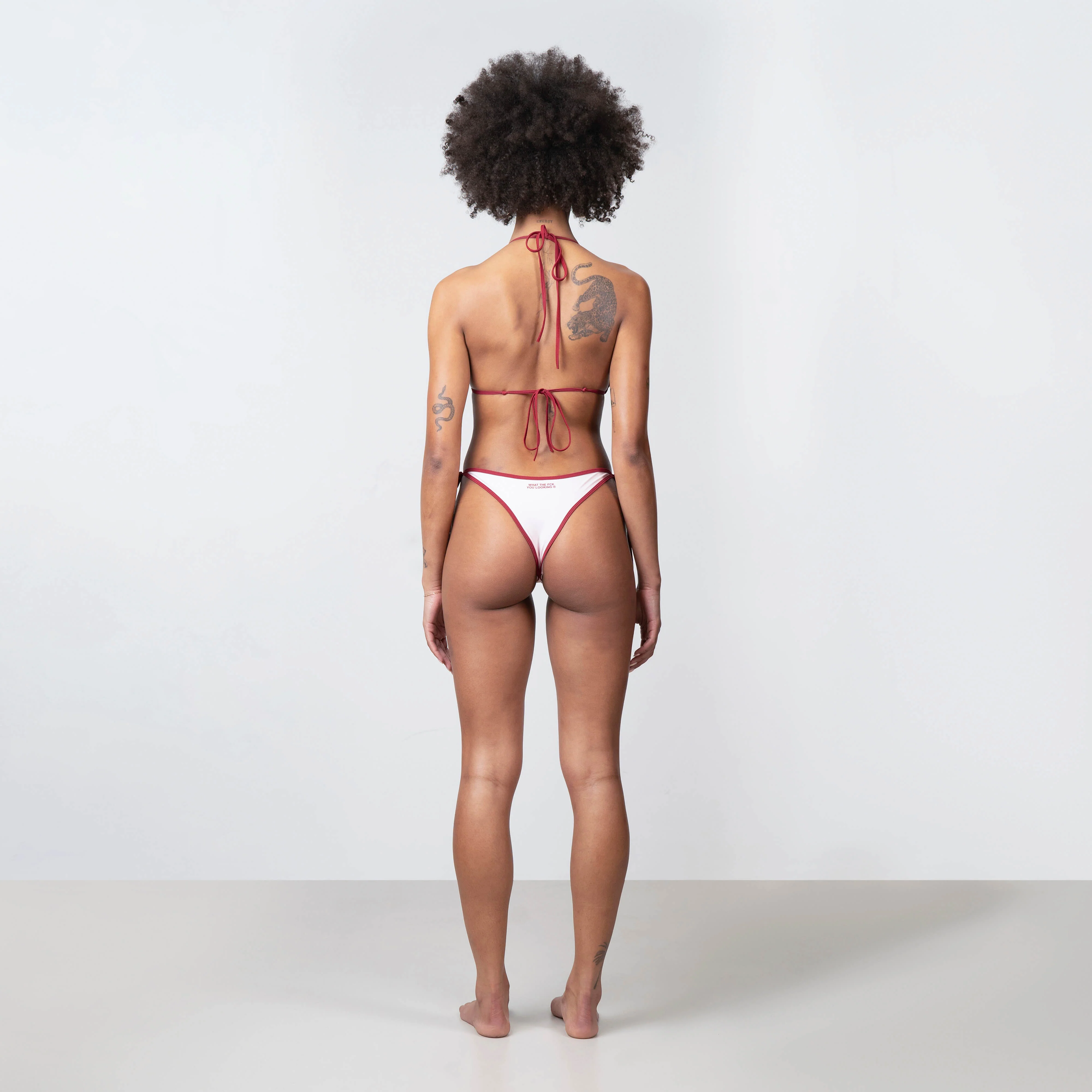 QUOTRELL BIKINI SET | LIGHT PINK/RED - Image 3