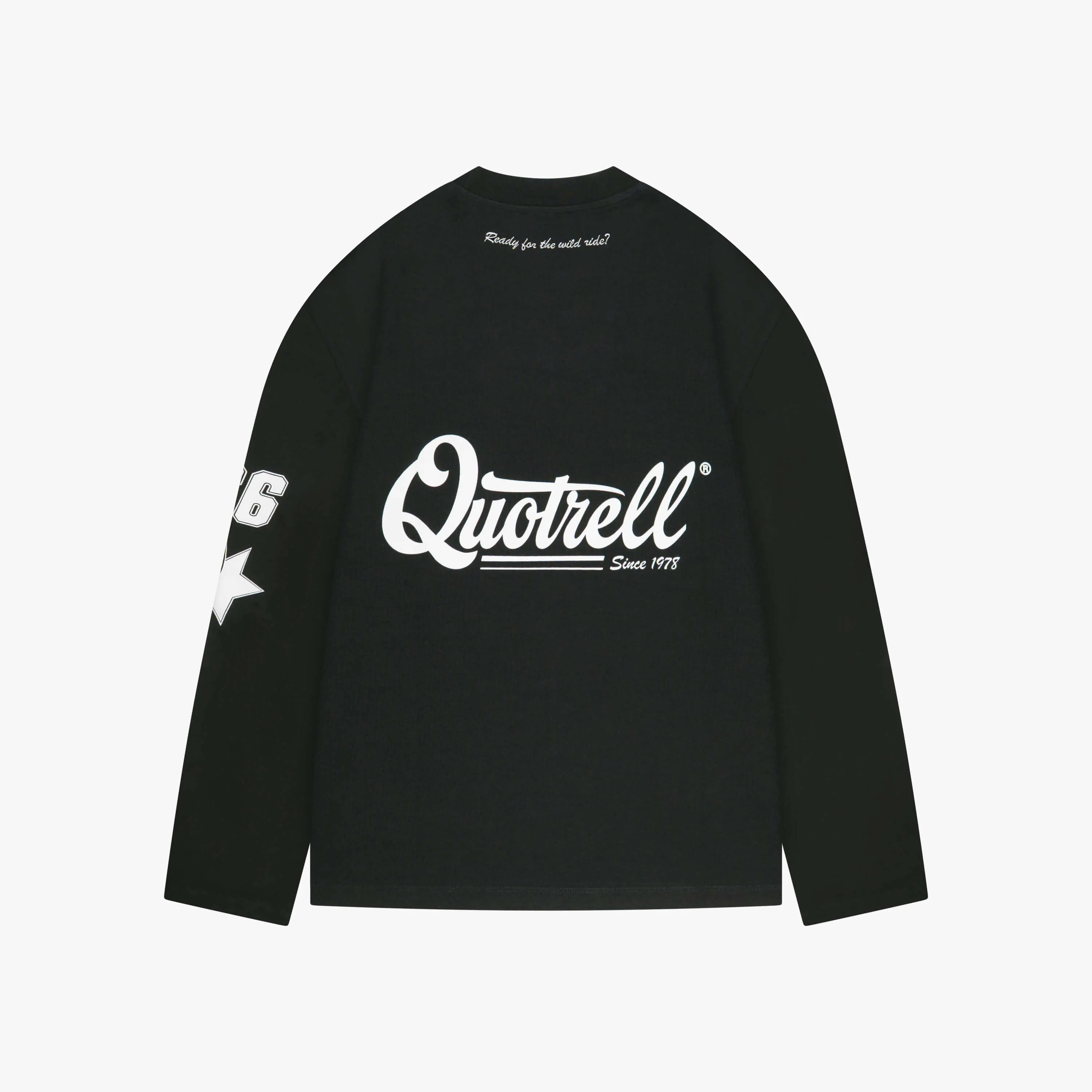 RACING LONGSLEEVE | BLACK/WHITE - Image 10