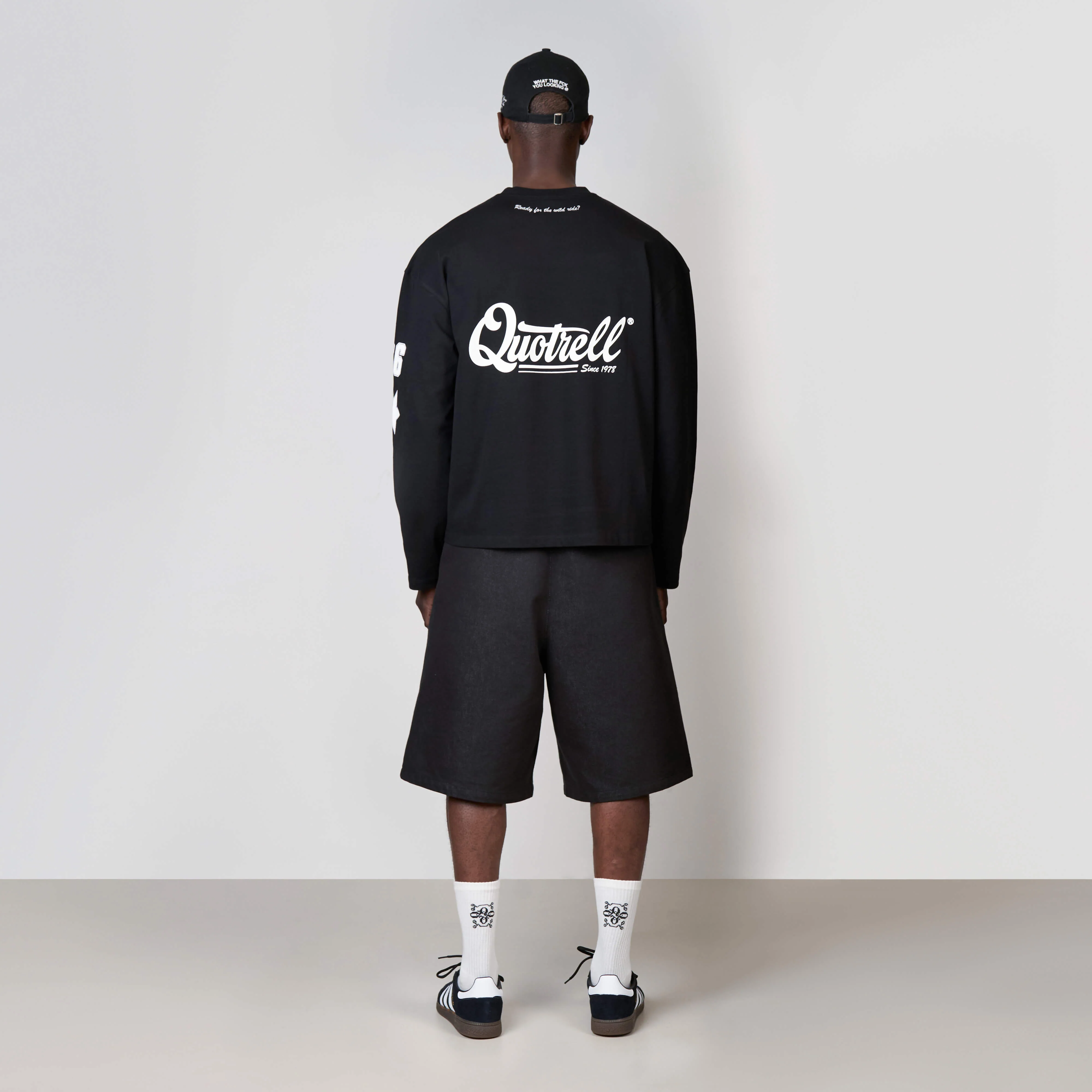 RACING LONGSLEEVE | BLACK/WHITE - Image 9