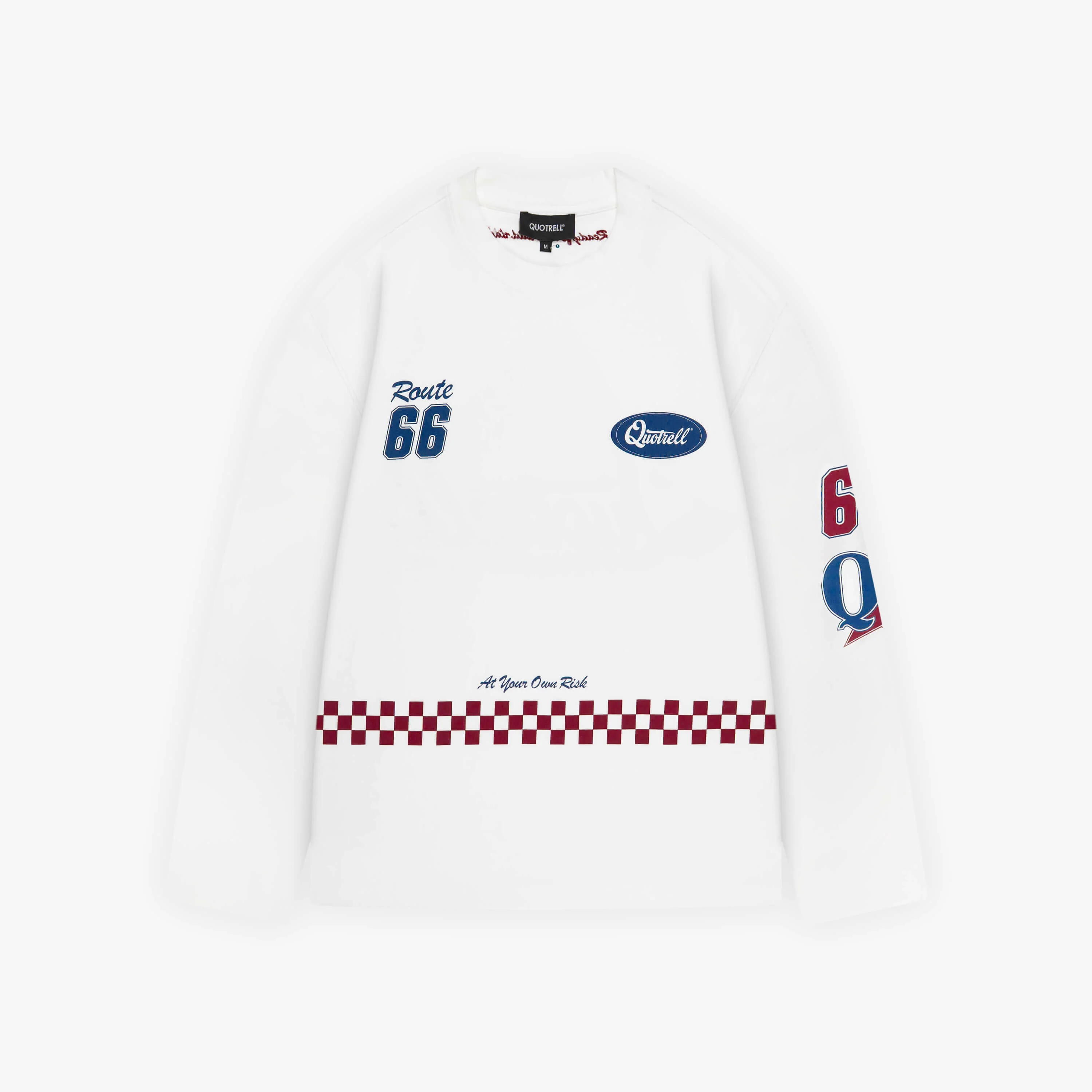 RACING LONGSLEEVE | WHITE/RED - Image 10