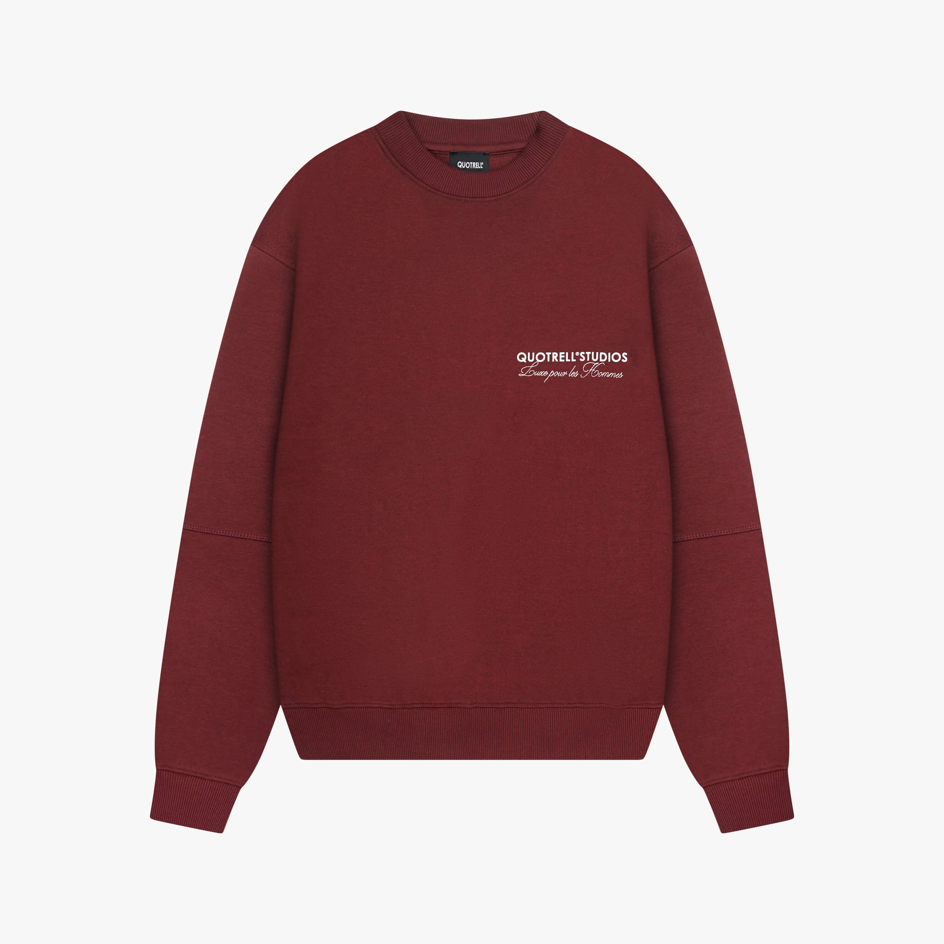 STUDIOS CREWNECK | BORDEAUX/WHITE - Image 10