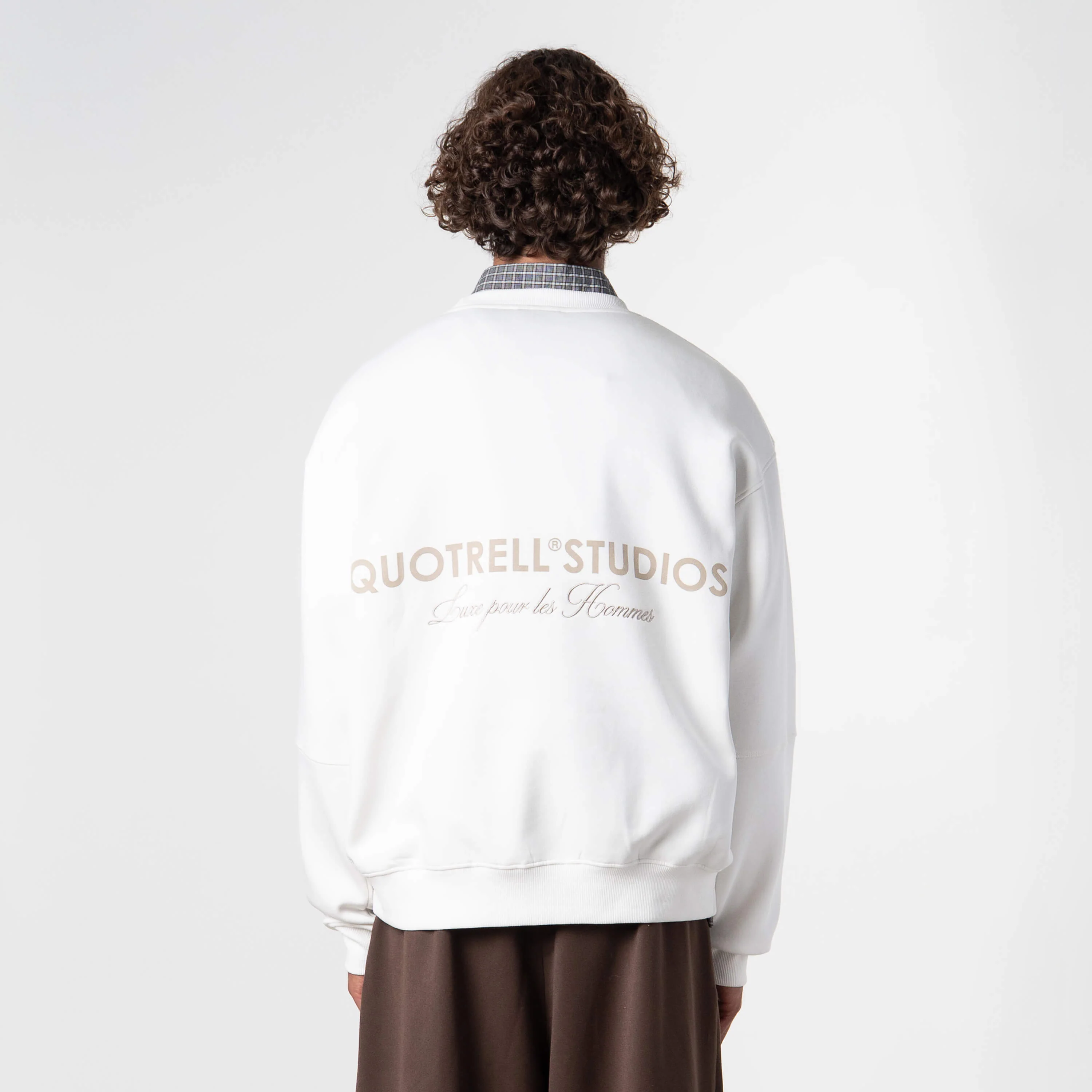 STUDIOS CREWNECK | ECRU/TAUPE - Image 6