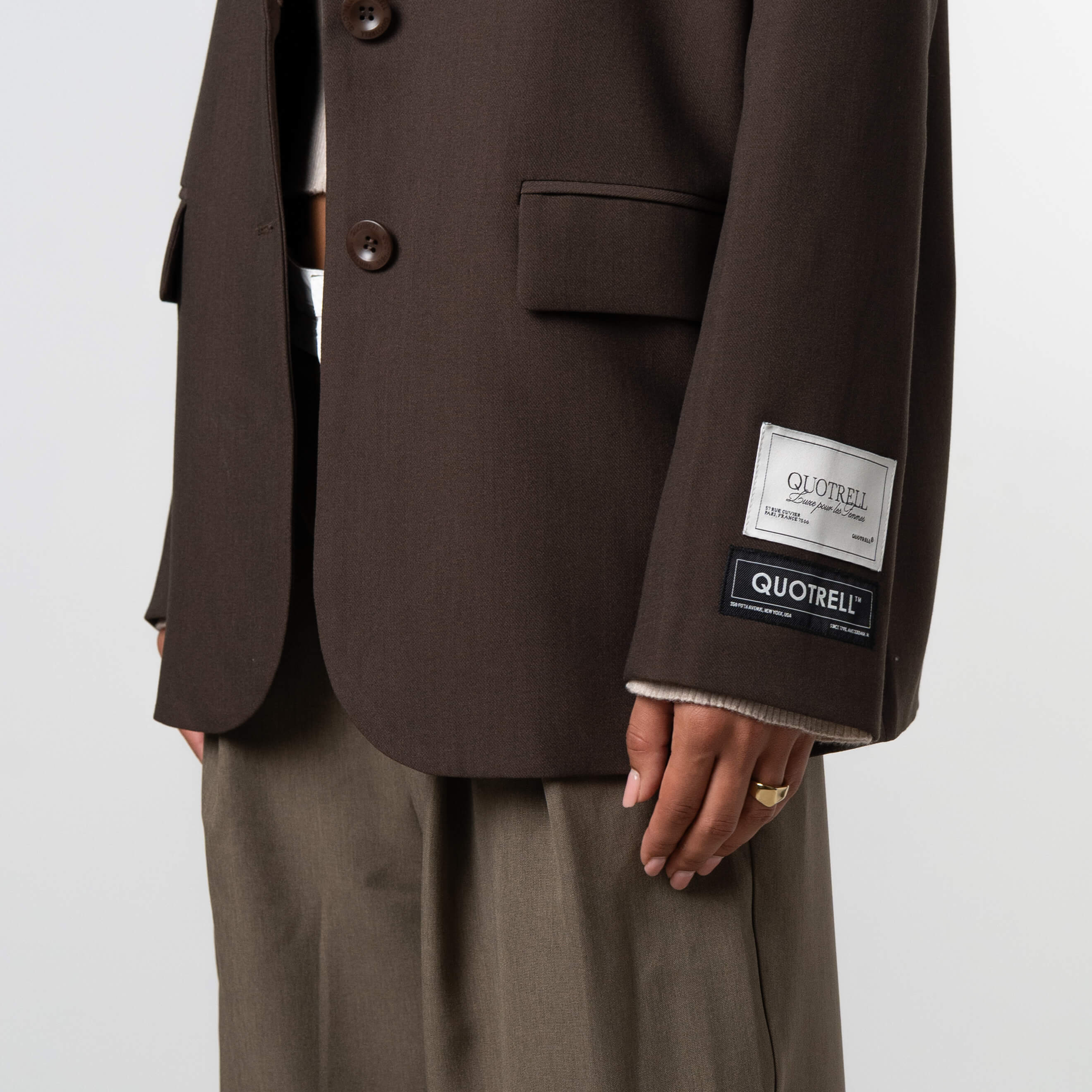 YARA BLAZER | BROWN - Image 4