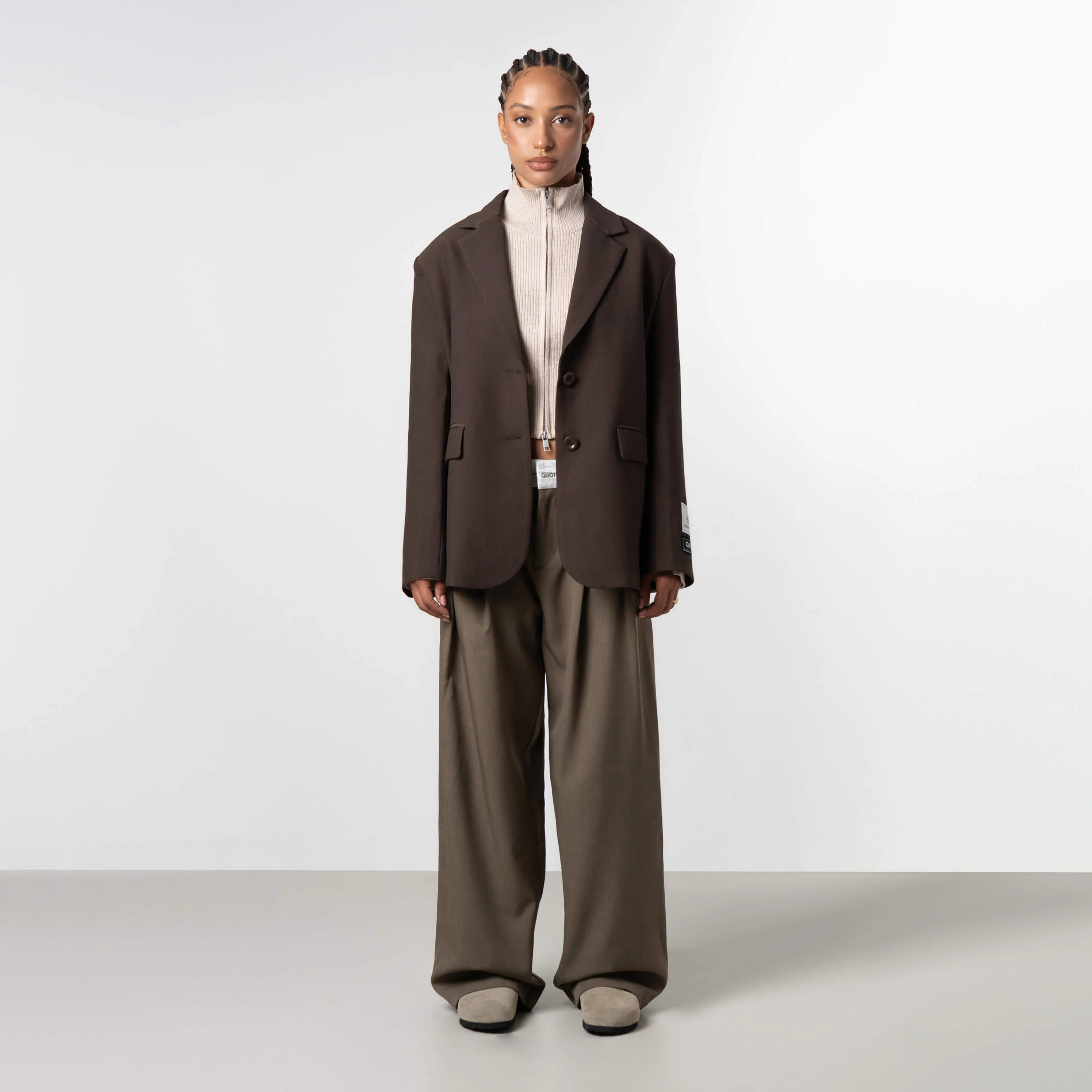 YARA BLAZER | BROWN - Image 5